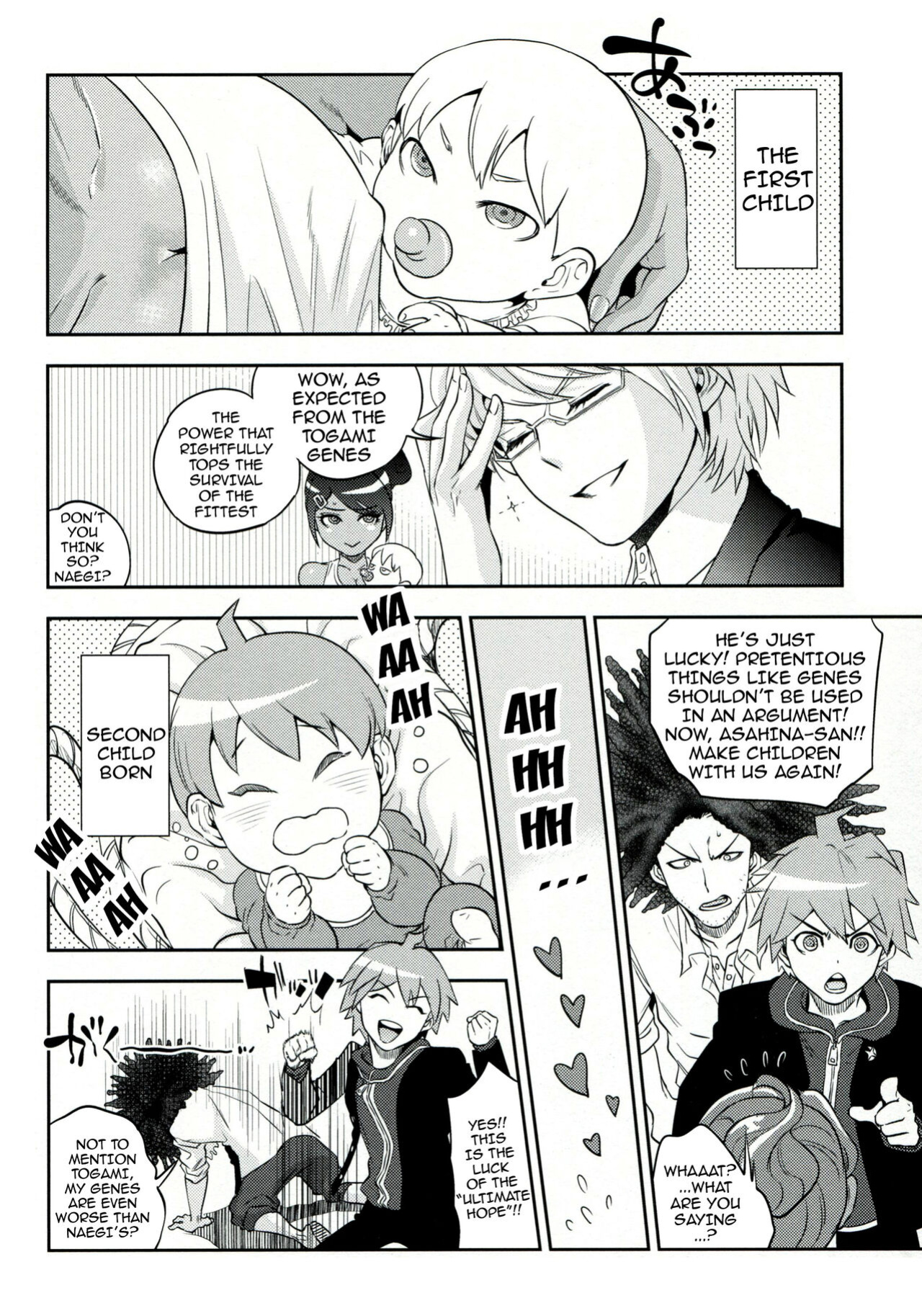 (C85) [Hougakuya (Tohzai, Namboku)] Aishiai Gakuen Seikatsu | Love-Making Academy Sex Activities (Danganronpa)