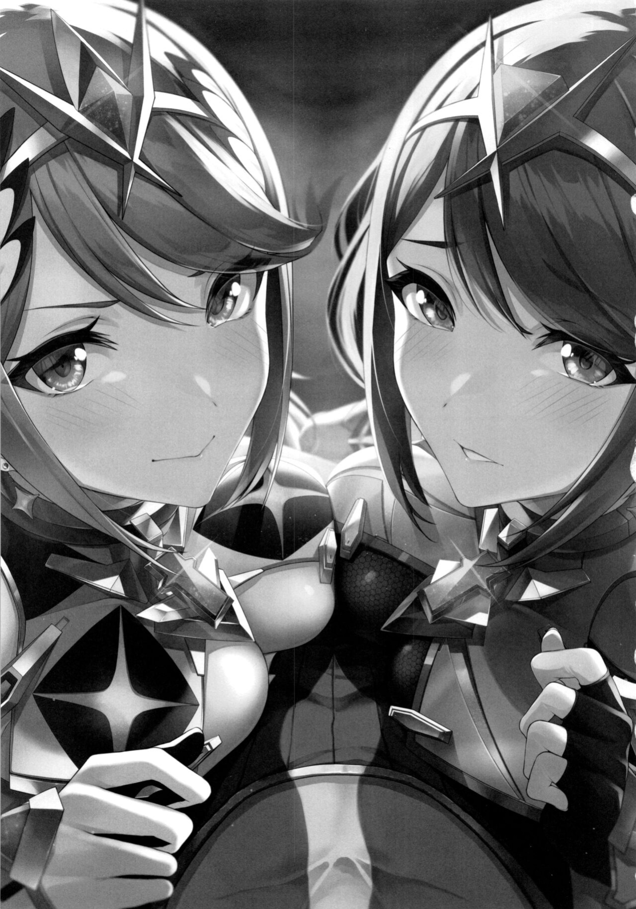 (C99) [Yuuki Nyuugyou (Yuuki Shin)] Hikari sasu Enten no Mitibiki | Guidance of The Blazing Radiance (Xenoblade Chronicles 2) [Coffedrug]