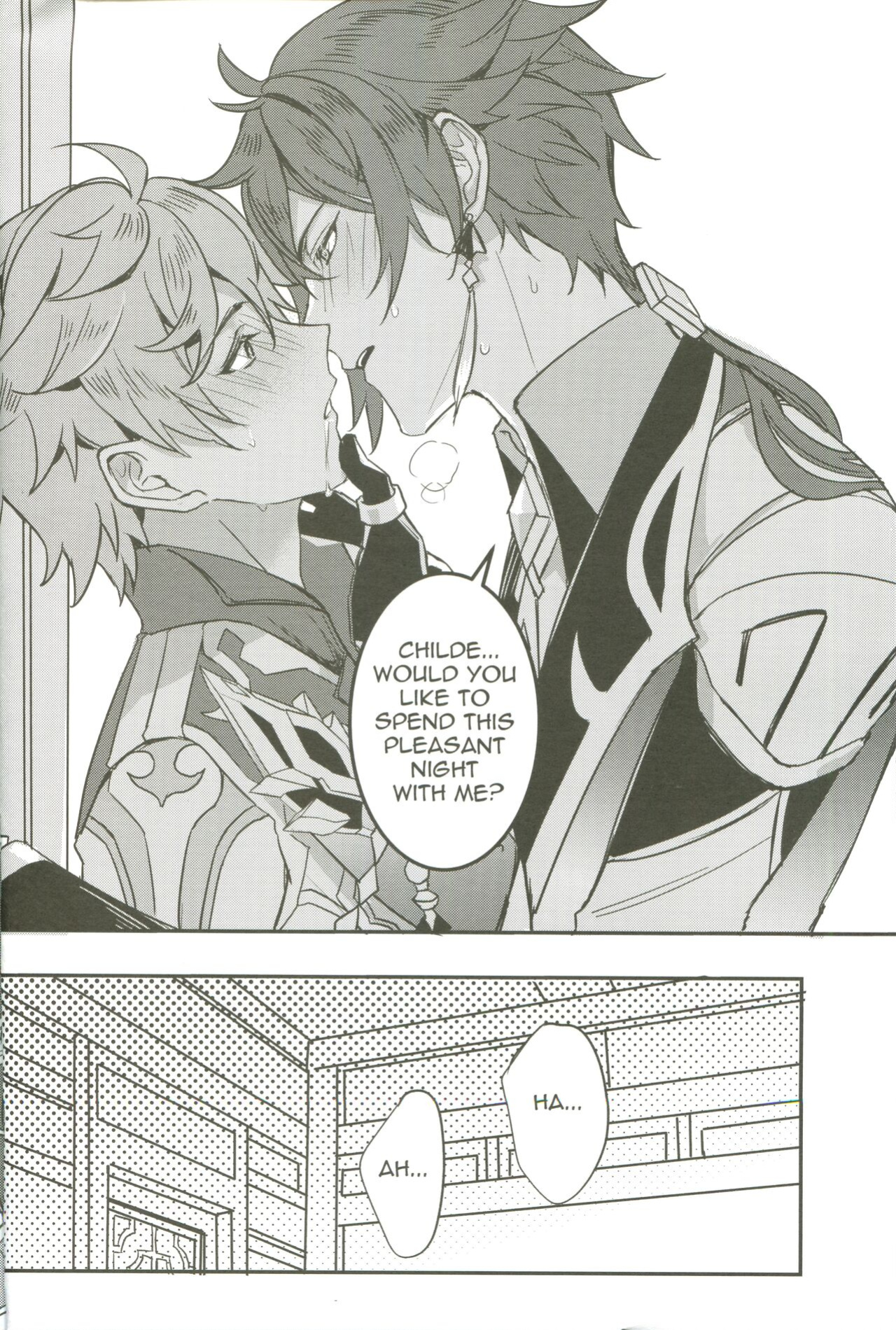 (megumignsn)The Intoxicated Harbinger and Archon (Genshin Impact)