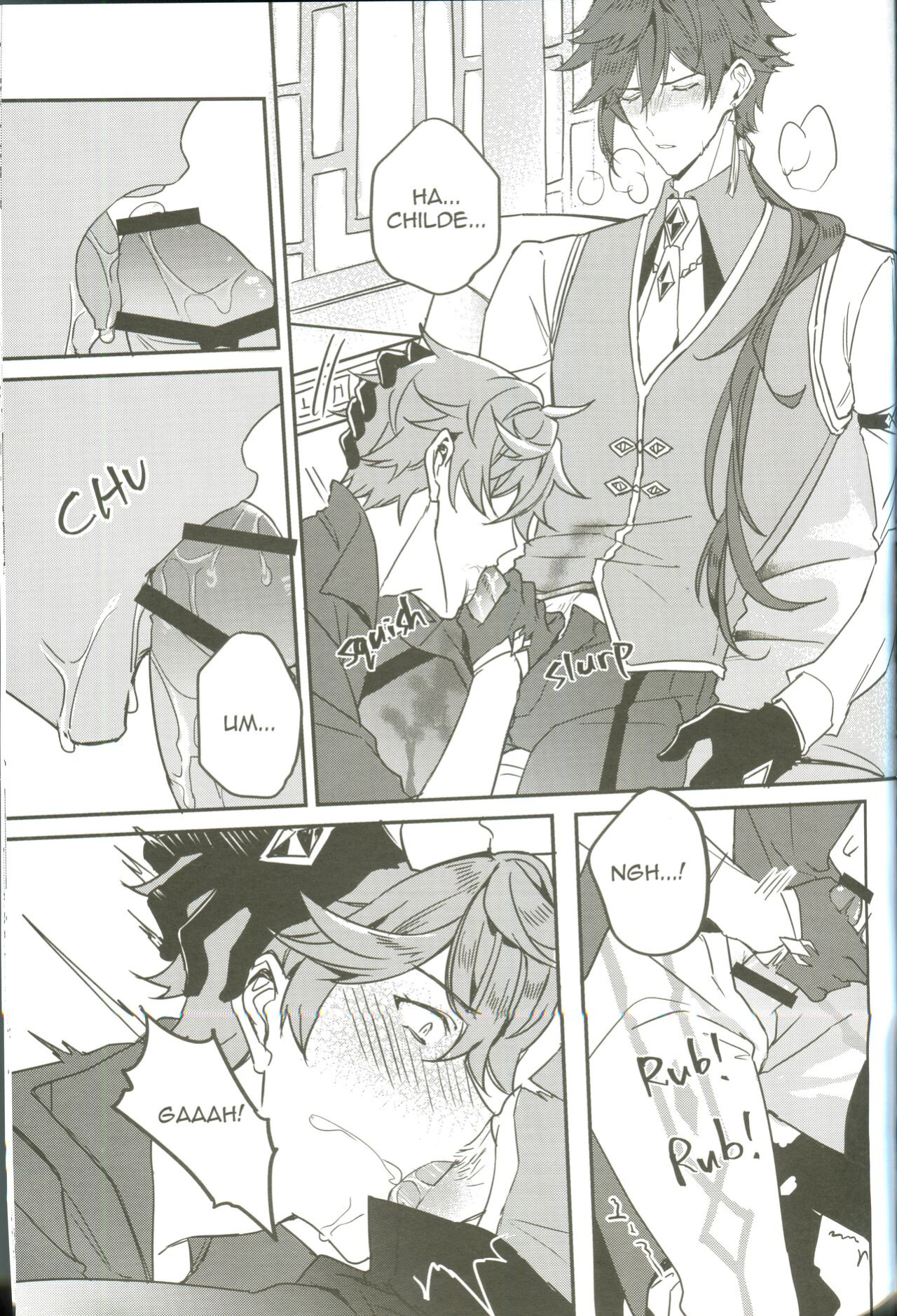 (megumignsn)The Intoxicated Harbinger and Archon (Genshin Impact)