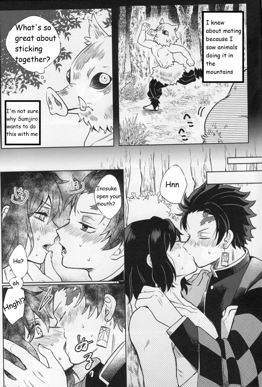 (Nichirin Kitan 5) [pipipi (mochi)] Kimochi Yosugite Komatte masu (Kimetsu no Yaiba)