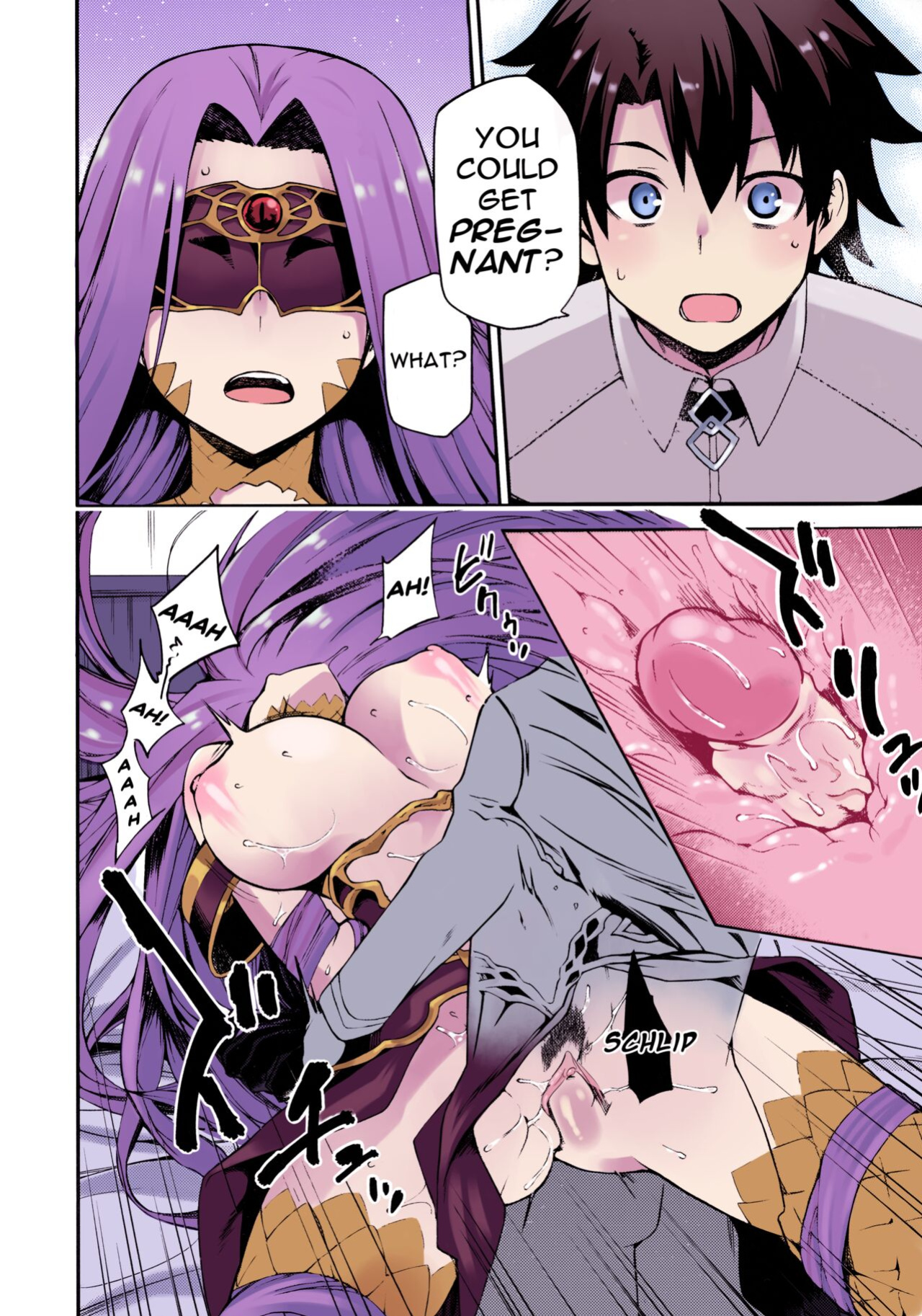[Jyouren Kishidan (kiasa)] Hebigami no Honnou (Fate/Grand Order) [Doujins.com] [Colorized]