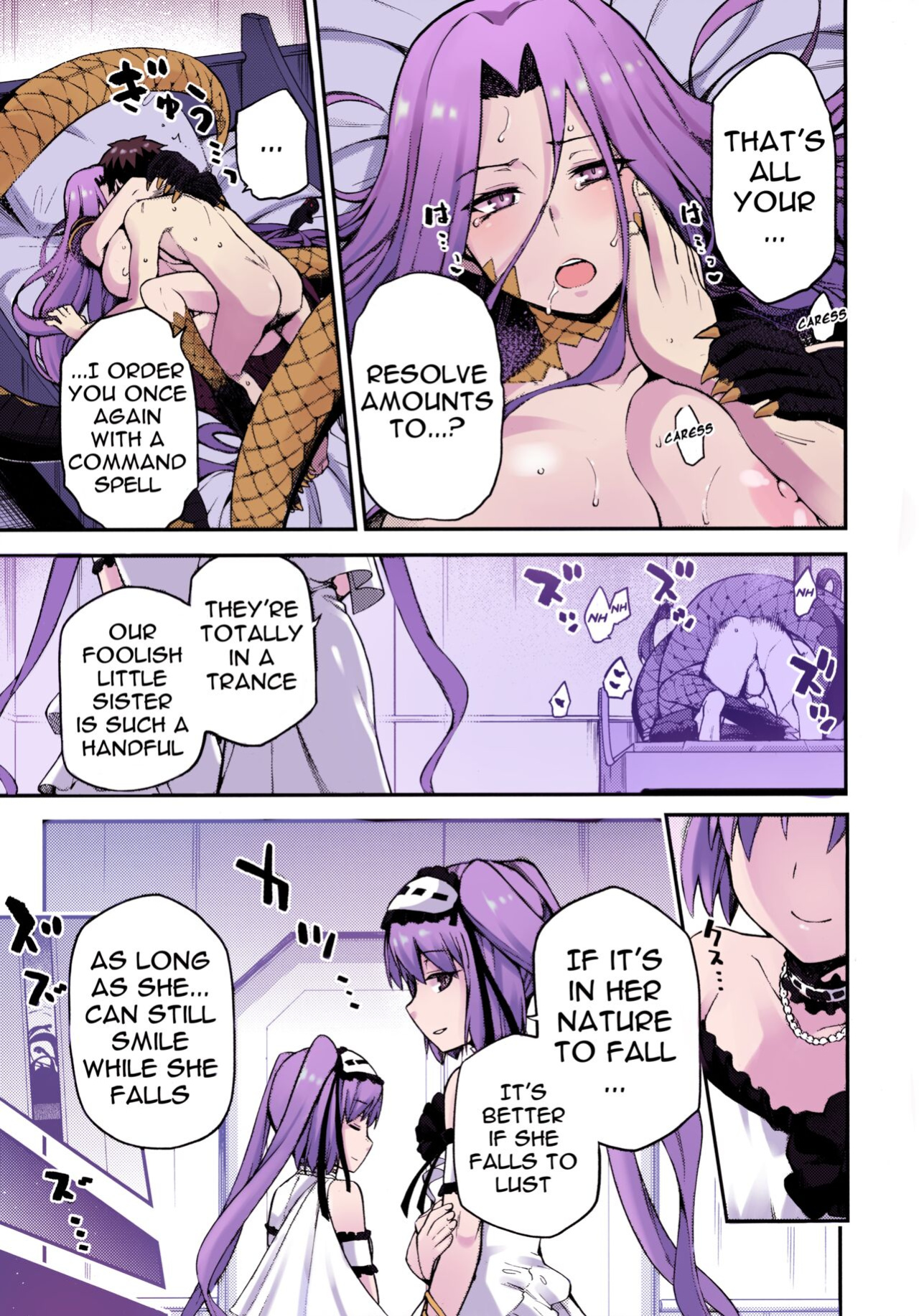 [Jyouren Kishidan (kiasa)] Hebigami no Honnou (Fate/Grand Order) [Doujins.com] [Colorized]