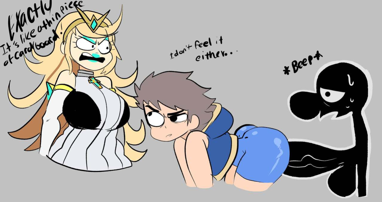 [Lemonadepikachu] Mr. No Game & Watch (Super Smash Bros.)