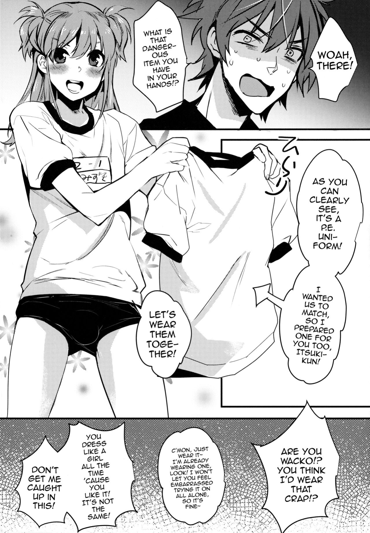 (C96) [Ash Wing (Makuro)] Josou Danshi x Ore Bangaihen (Josou Danshi × Ore Soushuuhen) [mysterymeat3]
