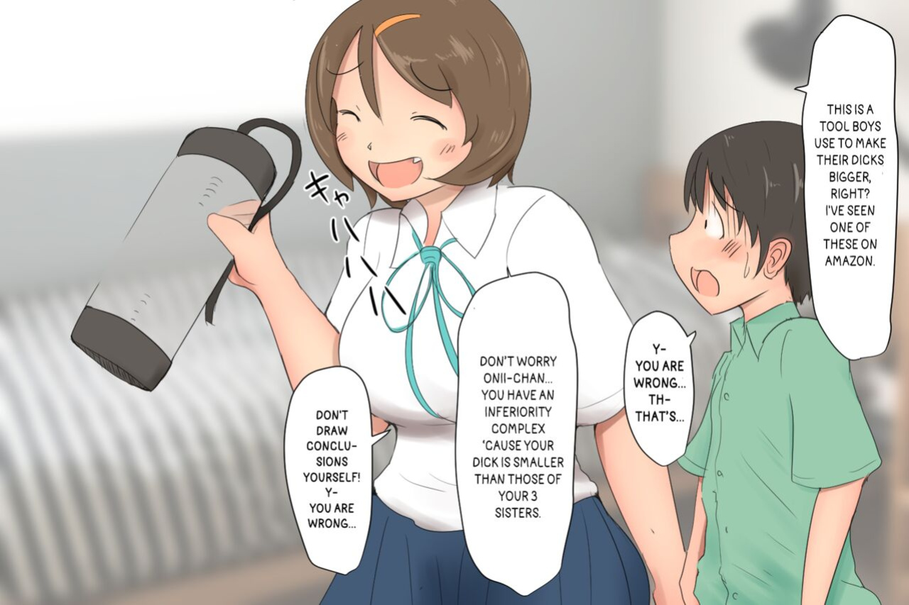 [Pal Maison] Onii-chan to Penis Zoudai Pump o Tsukaou l Let's use a Penis Enlargement Pump with Onii-chan [Futackerman]