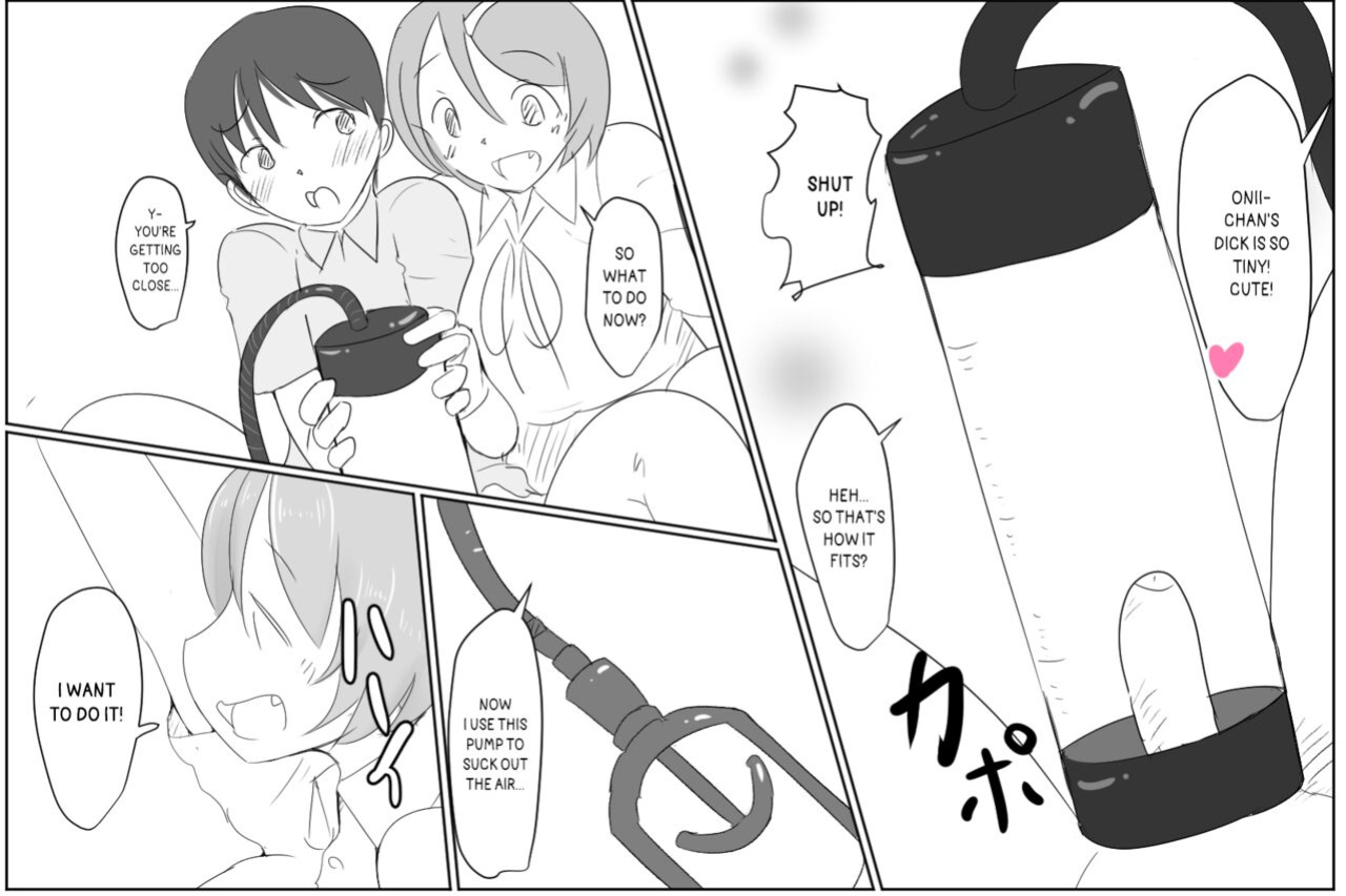 [Pal Maison] Onii-chan to Penis Zoudai Pump o Tsukaou l Let's use a Penis Enlargement Pump with Onii-chan [Futackerman]