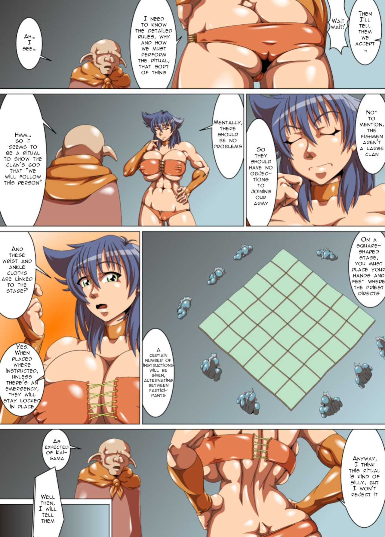 [Umigarasu Madoushi Dan (Akimoto Youichi)] Kai-sama's New Unit Establishment Ritual Part 1 (BASTARD!!) [MTL]