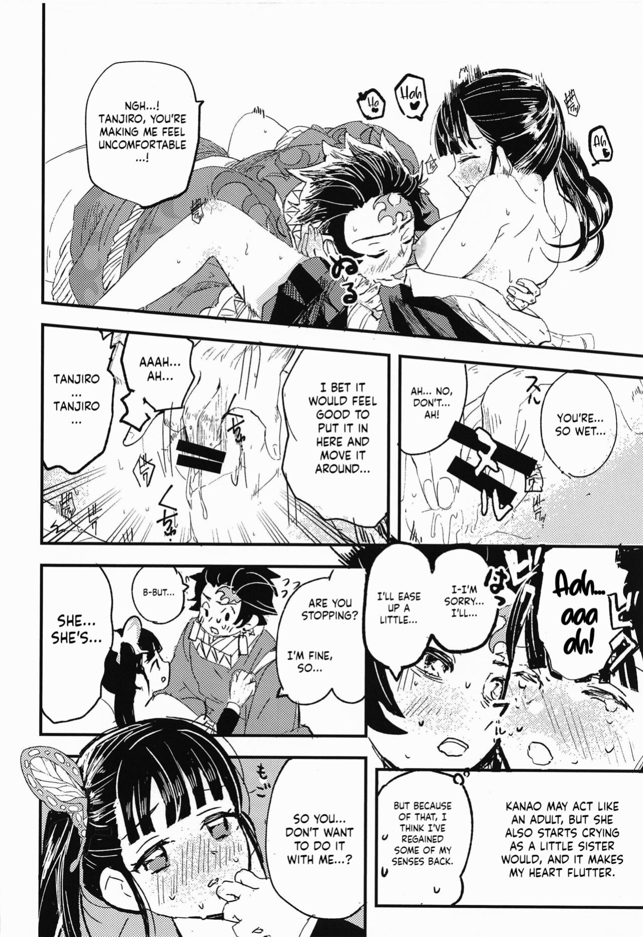 (Nichirin Kitan Kinkyuu SUMMER 2021) [Hibana (Mizugashi)] Ikkou Kakukaku | Gleaming Light (Kimetsu no Yaiba) [LunaticSeibah]