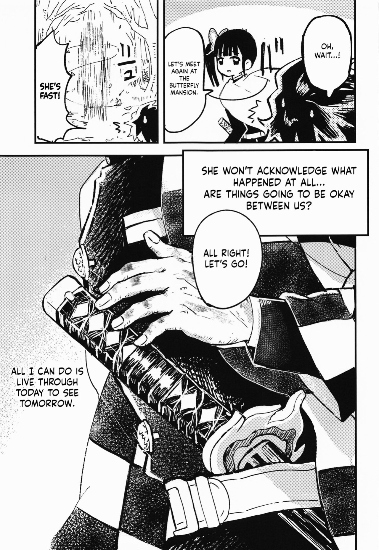 (Nichirin Kitan Kinkyuu SUMMER 2021) [Hibana (Mizugashi)] Ikkou Kakukaku | Gleaming Light (Kimetsu no Yaiba) [LunaticSeibah]