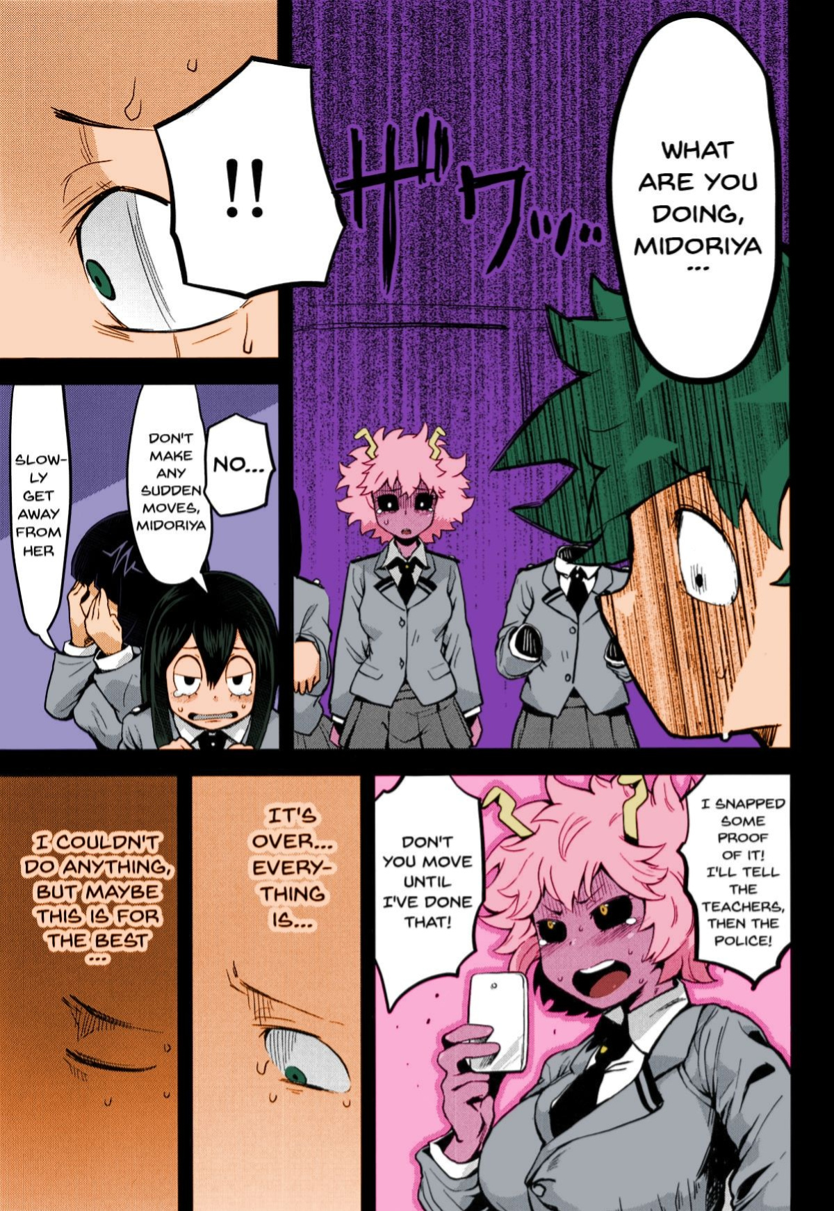 (C95) [slime_eer (Nutaunagi)] Boku to Nottori Villain Nakademia (Boku no Hero Academia) [Doujins.com] [Colorized]