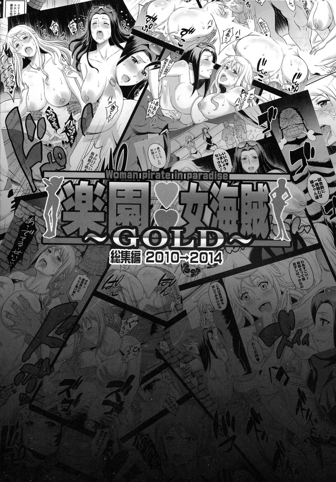 (C87) [Diogenes Club (Haikawa Hemlen)] Rakuen Onna Kaizoku Soushuuhen ~GOLD~ - Woman Pirate in Paradise (One Piece) [Incomplete]
