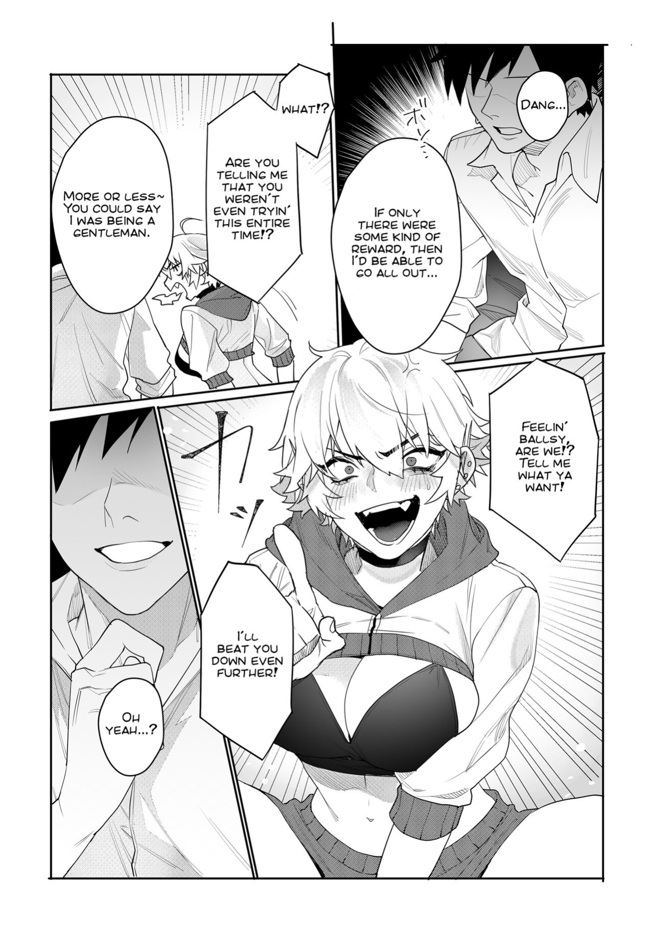 [Pacifier heaven (Shishamo)] Gamer Kanojo no Oppai Monde Mita Kekka… | What Happens if You Try to Fondle a Gamer Chick's Boobs... [Nisor]