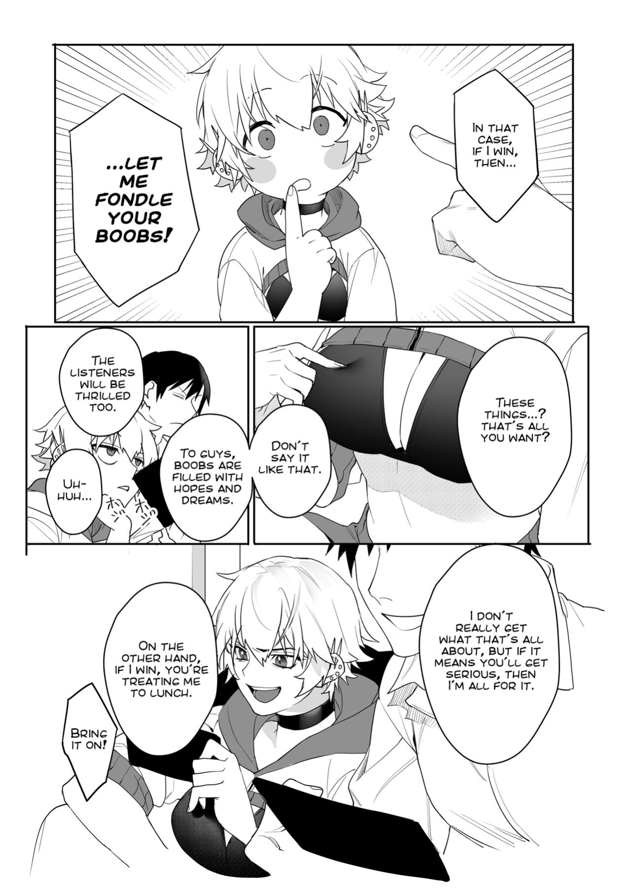 [Pacifier heaven (Shishamo)] Gamer Kanojo no Oppai Monde Mita Kekka… | What Happens if You Try to Fondle a Gamer Chick's Boobs... [Nisor]