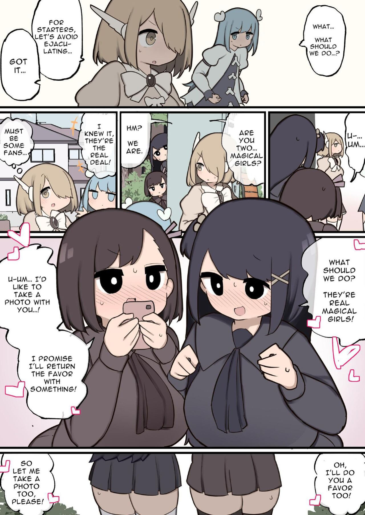 [Izumo Gasshuukoku (Momomo Gasshuukoku)] Futanari Magical Girls ~Grow Dicks and Have Their Way With Their Fans~