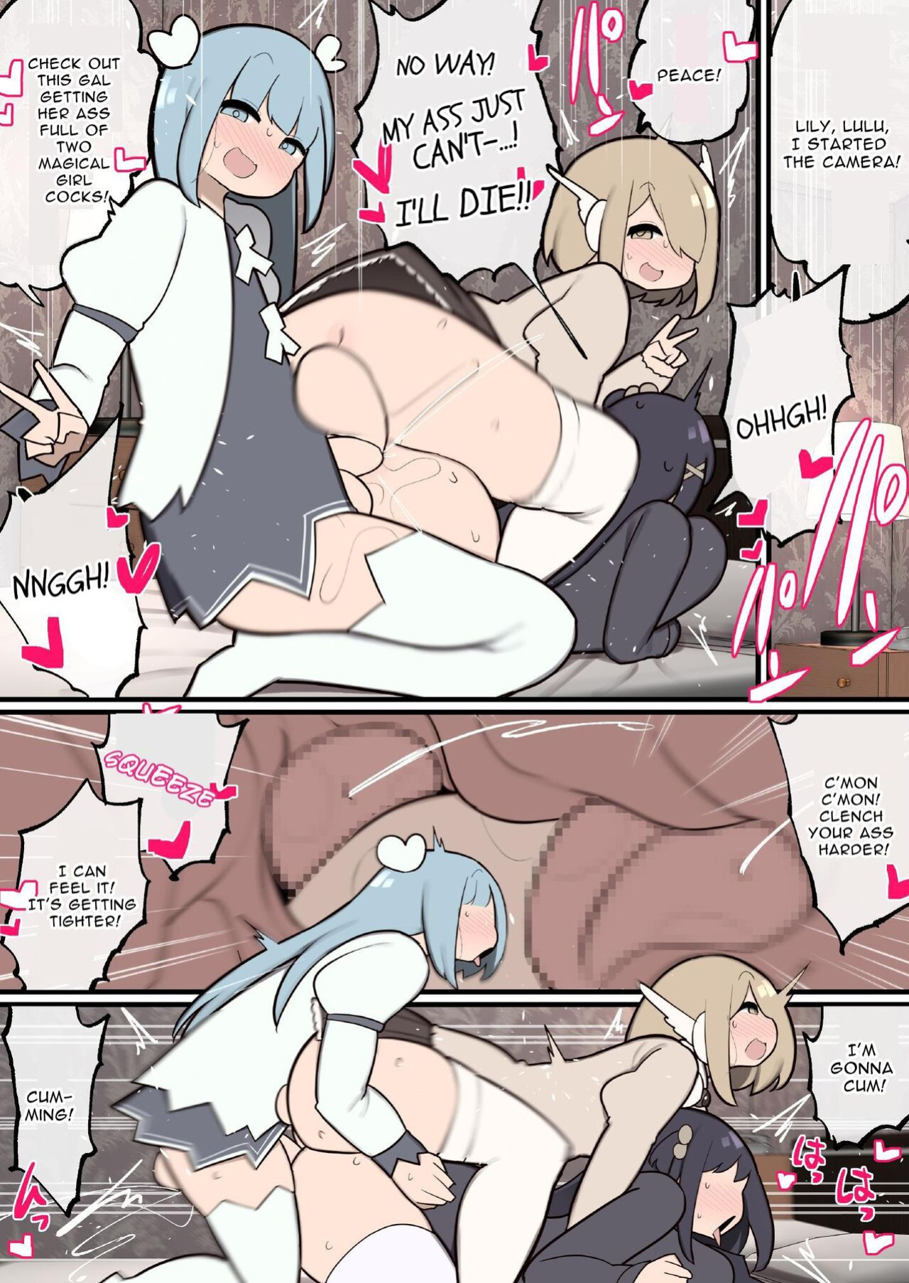 [Izumo Gasshuukoku (Momomo Gasshuukoku)] Futanari Magical Girls ~Grow Dicks and Have Their Way With Their Fans~