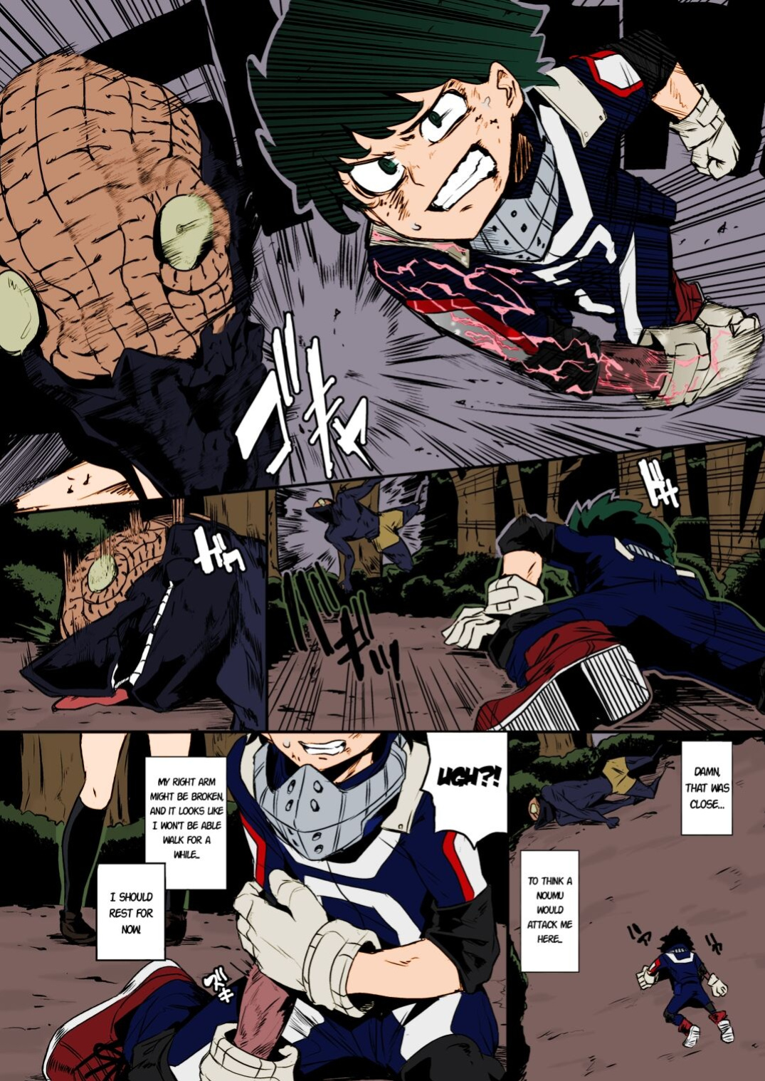 [Happouvijin (yumoteliuce)] Trap Honey (My Hero Academia) [﻿Metaphrastes] [Colorized]