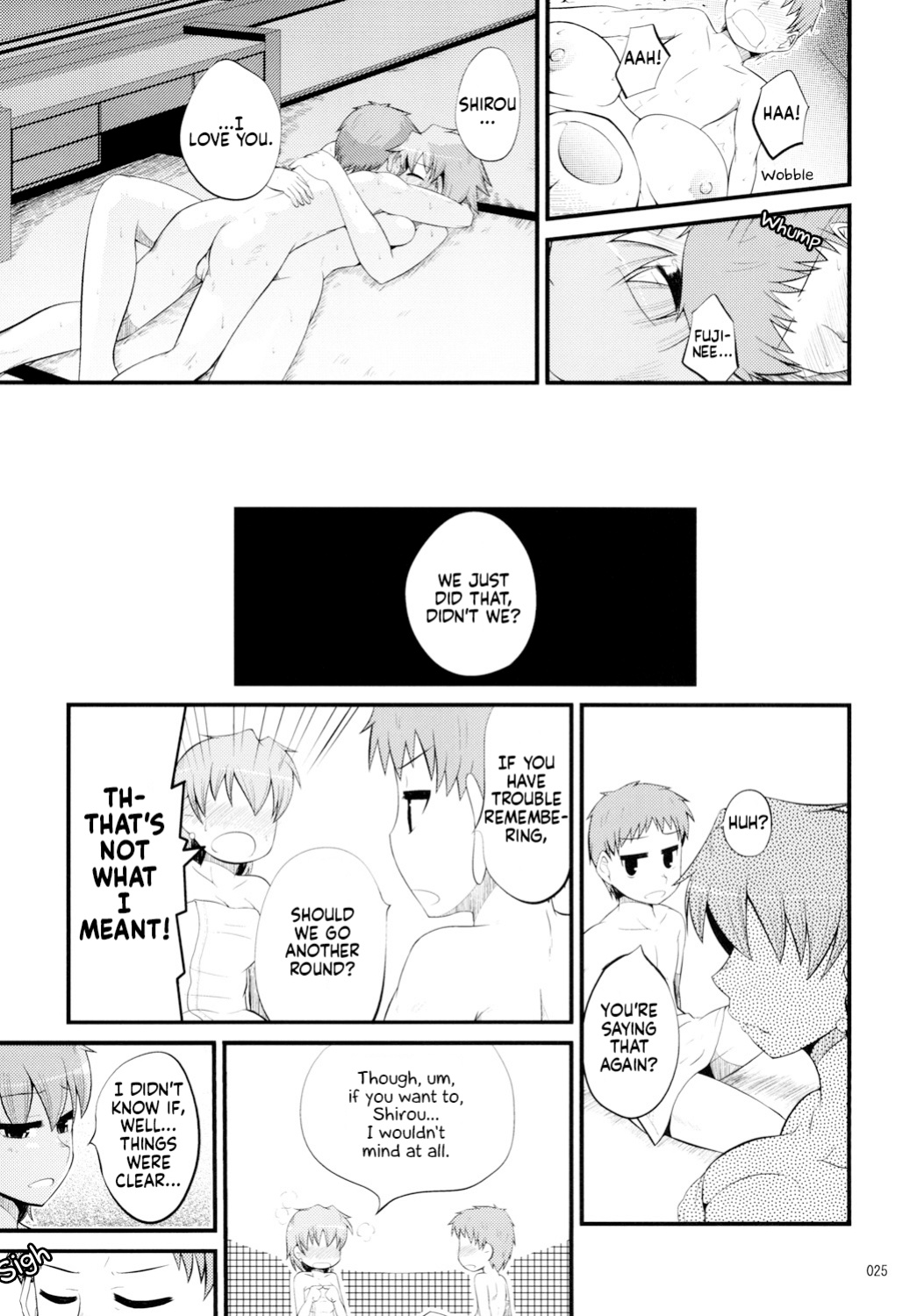 [Youtoujirushi (Arami Taito)] Fuji-nee Route-teki na Are | Something Fuji-nee Route-ish (Fate/stay night) [EHCOVE]