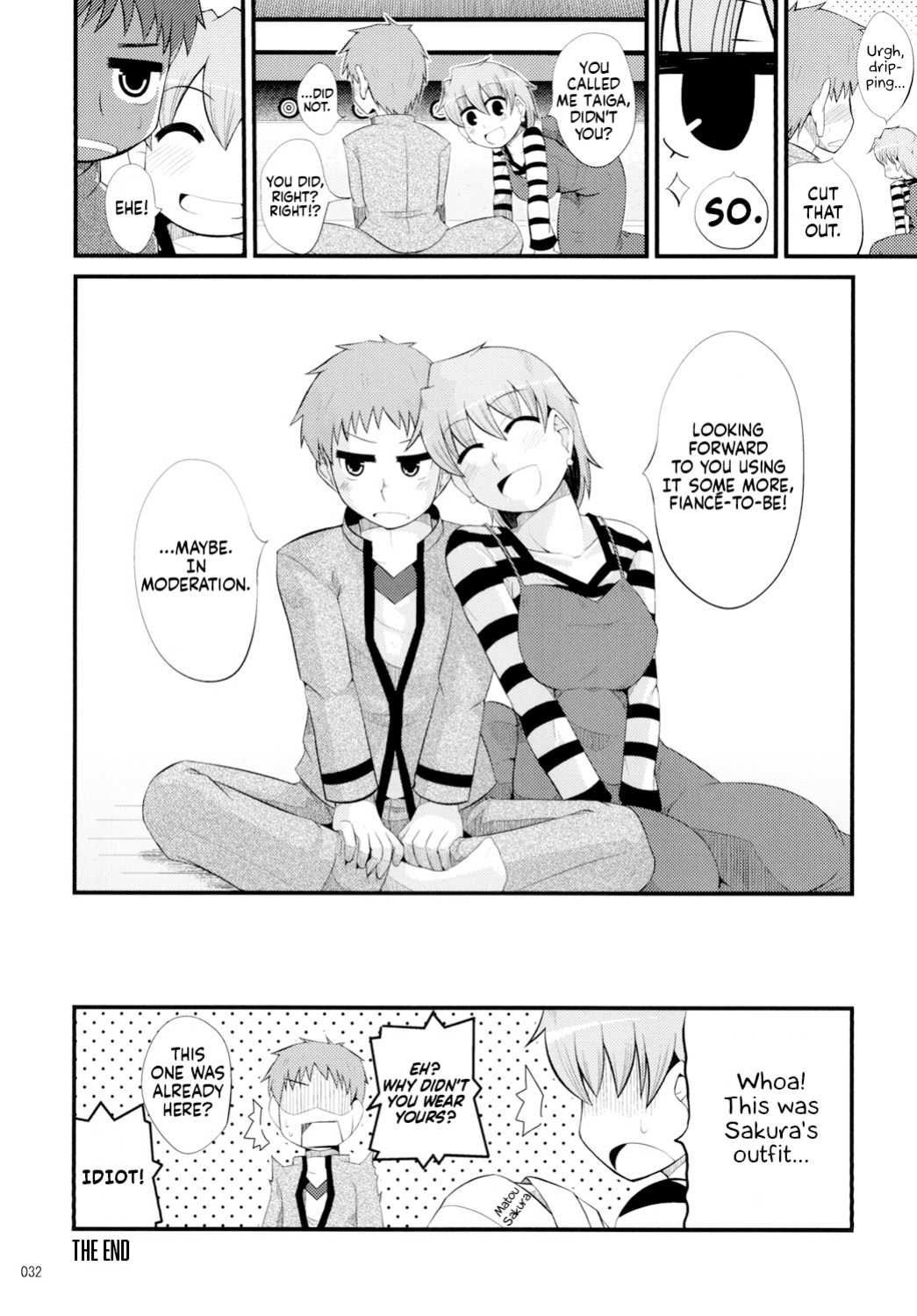 [Youtoujirushi (Arami Taito)] Fuji-nee Route-teki na Are | Something Fuji-nee Route-ish (Fate/stay night) [EHCOVE]