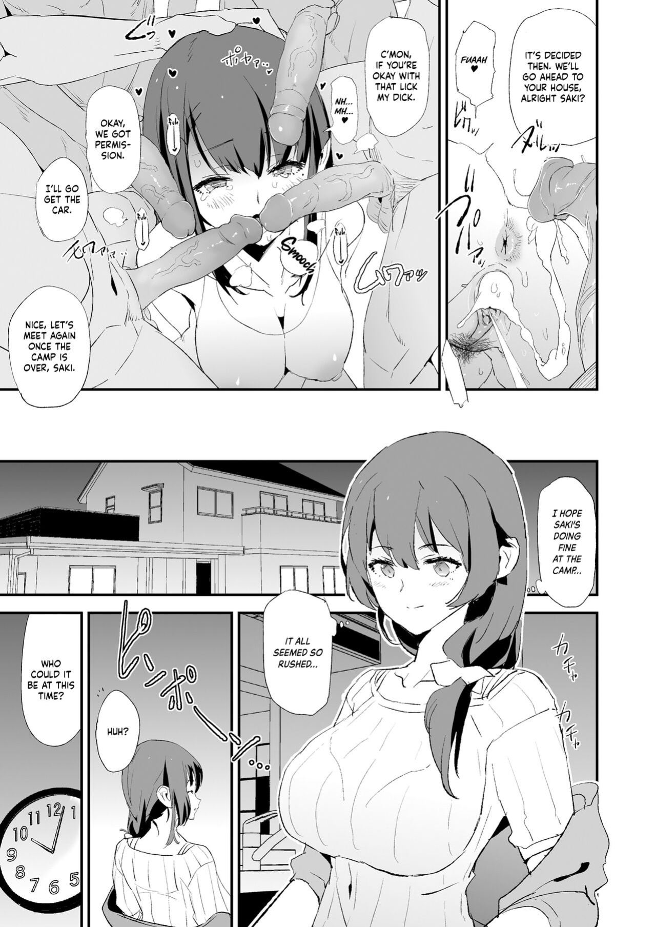 [Yami ni Ugomeku (Dokurosan)] Musume no Tsugi wa Mama Onaho - Onaho Gasshuku #2 | After The Daughter Mother Cocksleeve - Cocksleeve Camp #2 [Kinsei Translations]