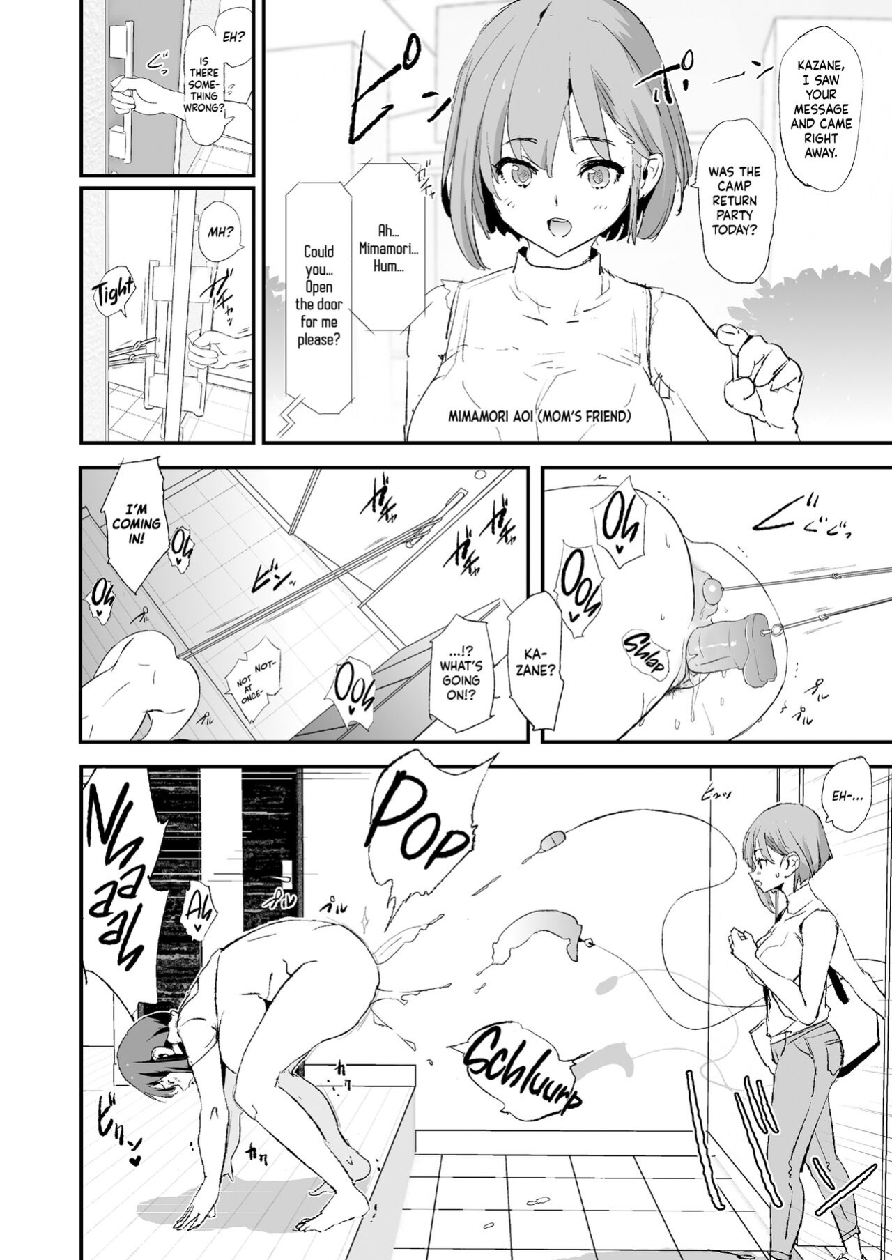 [Yami ni Ugomeku (Dokurosan)] Musume no Tsugi wa Mama Onaho - Onaho Gasshuku #2 | After The Daughter Mother Cocksleeve - Cocksleeve Camp #2 [Kinsei Translations]