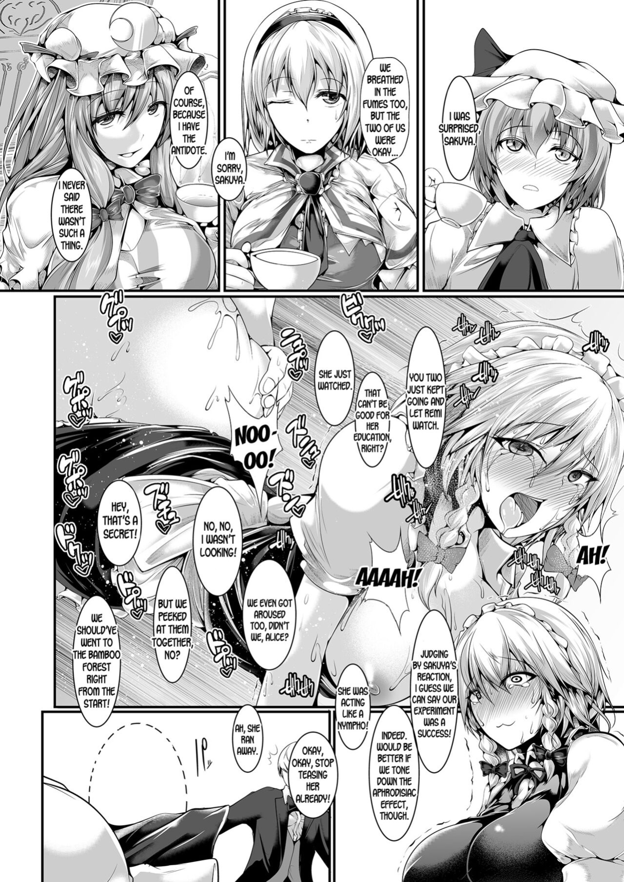 [CausCiant (Yamaiso)] Kando Ryoukou Izayoi Sakuya (Touhou Project) [desudesu]