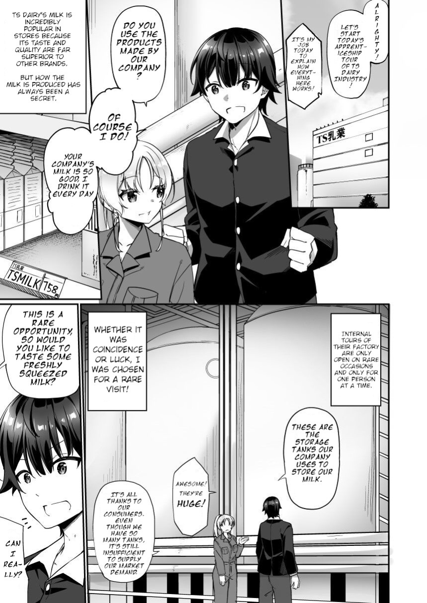 [Amuai Okashi Seisakusho (Kanmuri)] TS Sakunyuu Ikimakuri Seikatsu! | TS Milking Life