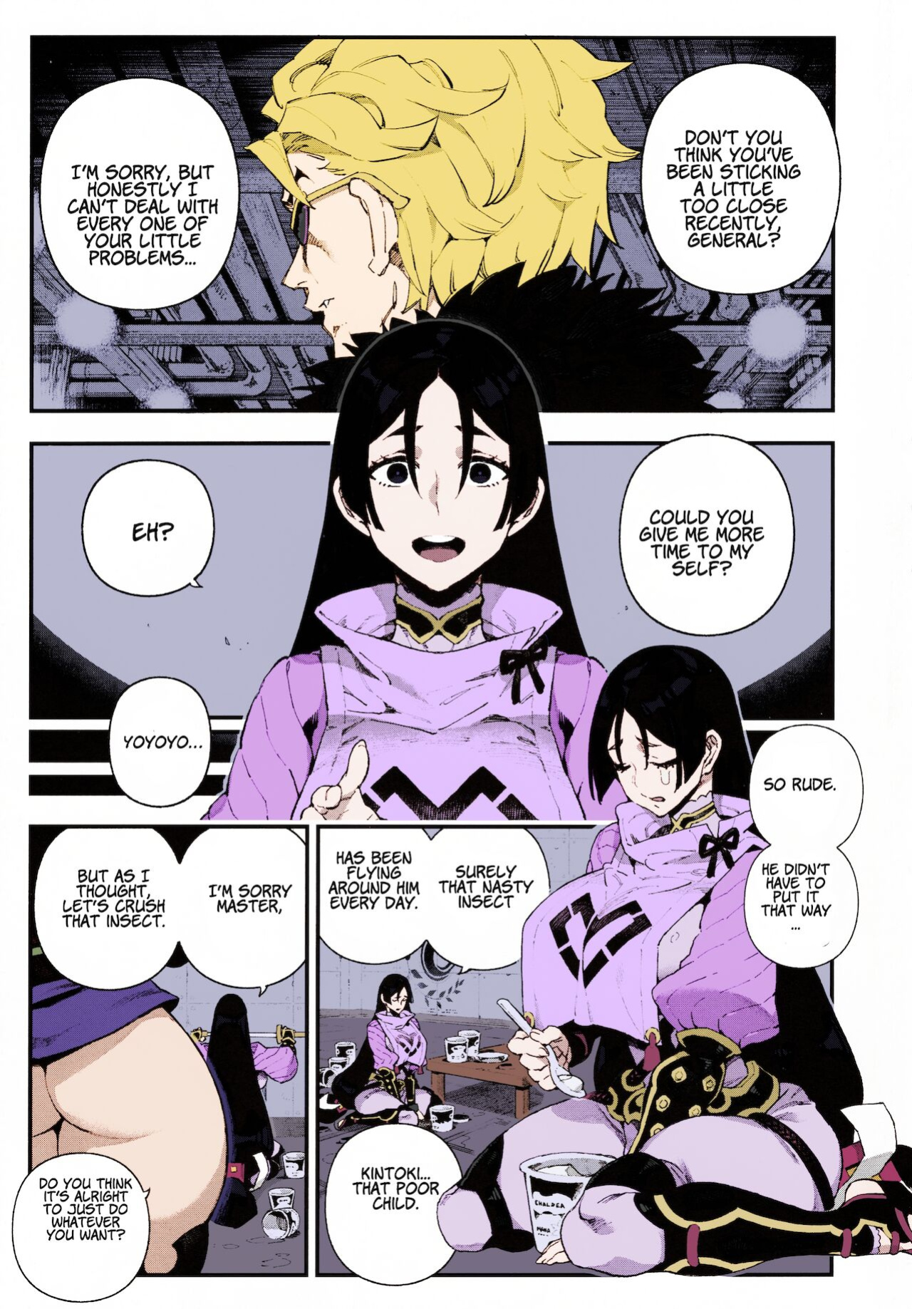 (C96) [Bear Hand (Ireading)] CHALDEA MANIA - Minamoto no Raikou (Fate/Grand Order) [Coffedrug] [Colorized]