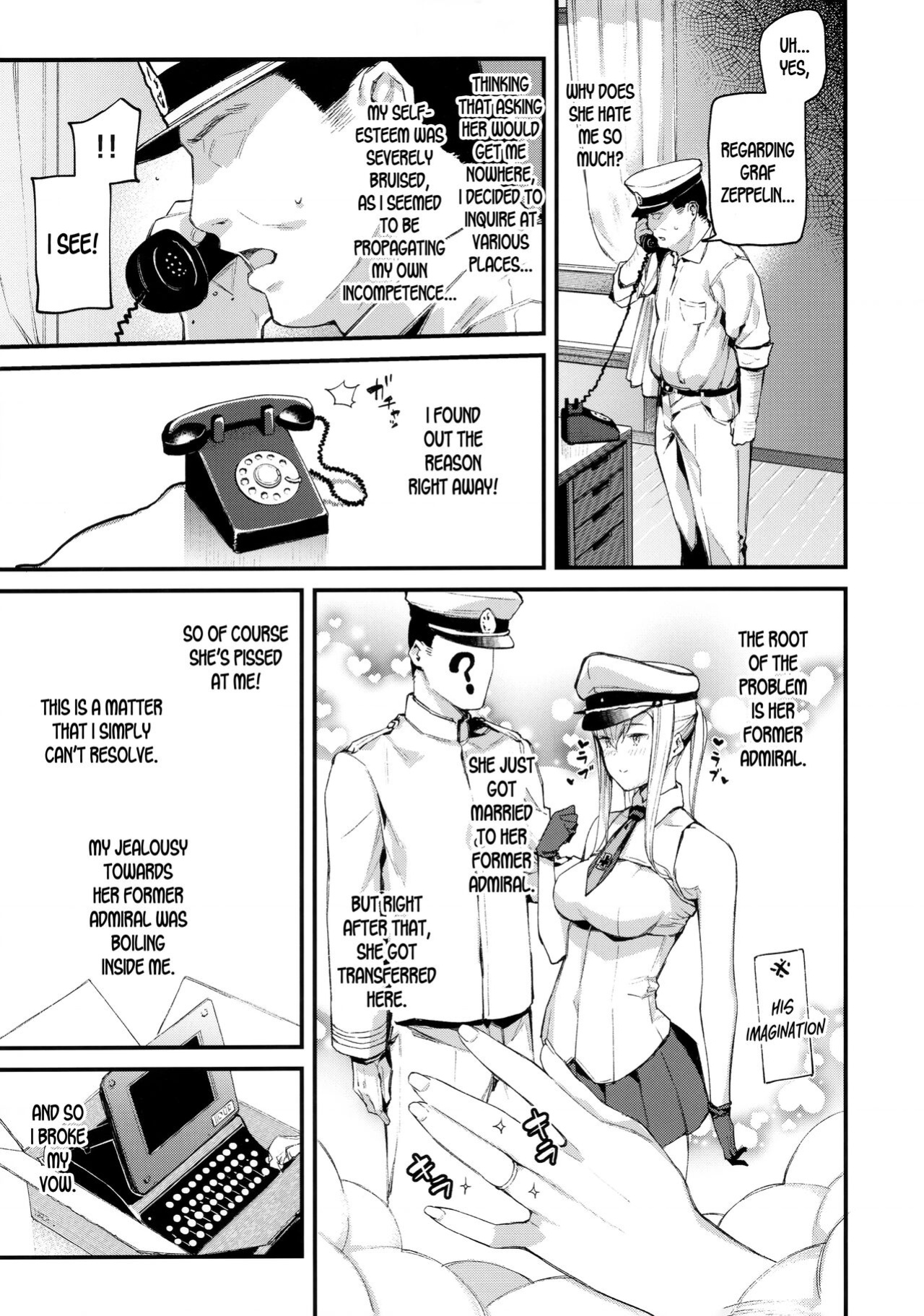 (C96) [08BASE (Tohyama eight)] Sennou Souchi de Teitoku e no Koukando 0 no Graf o Sukikatte ni Ijicchau Hon (Kantai Collection -KanColle-) [desudesu]