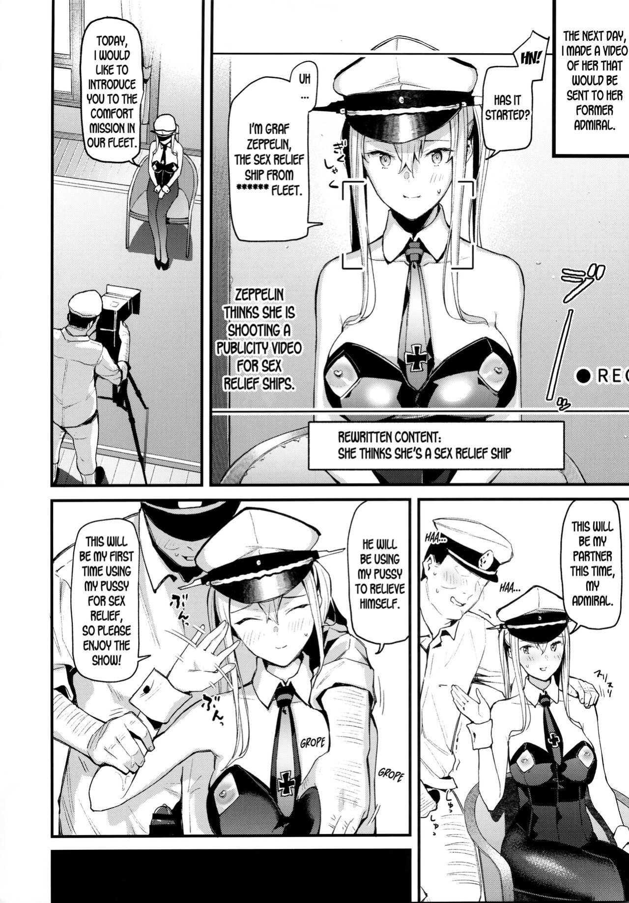 (C96) [08BASE (Tohyama eight)] Sennou Souchi de Teitoku e no Koukando 0 no Graf o Sukikatte ni Ijicchau Hon (Kantai Collection -KanColle-) [desudesu]