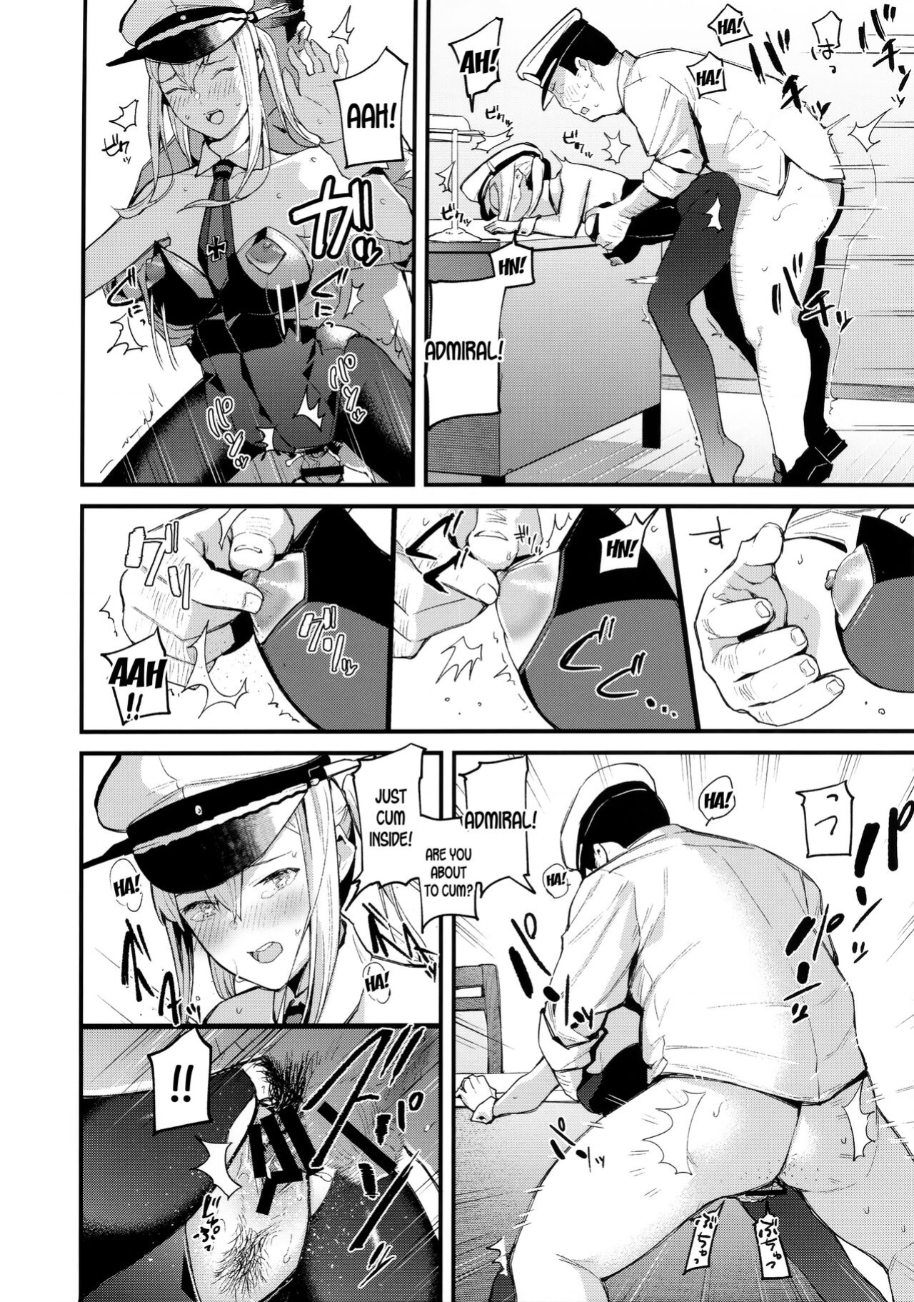 (C96) [08BASE (Tohyama eight)] Sennou Souchi de Teitoku e no Koukando 0 no Graf o Sukikatte ni Ijicchau Hon (Kantai Collection -KanColle-) [desudesu]