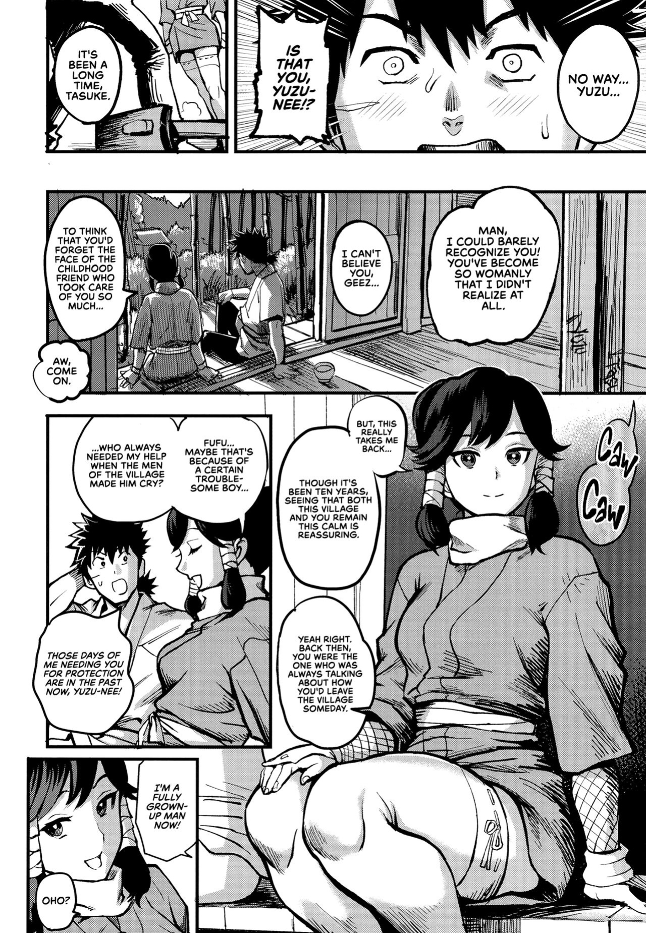[Kougi Anmitsu (Ichiren Takushou)] Kunoichi Indochuu ~Yuzuha Kikyou hen~ | Kunoichi's Lewd Adventure ~Yuzuha's Homecoming Arc~ [Clog+RedLantern]