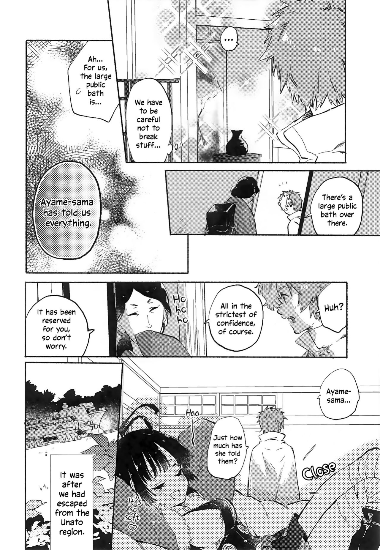 (SPARK14) [tcnc (Serizawa Nae)] Unato Yukimi Onsen IkoMume Ichaicha Ippaku Futsuka no Tabi | Unato Snow Viewing Hot Springs – The One Night, Two Days Making Out Trip of IkoMume (Kabaneri of the Iron Fortress) [EHCOVE]