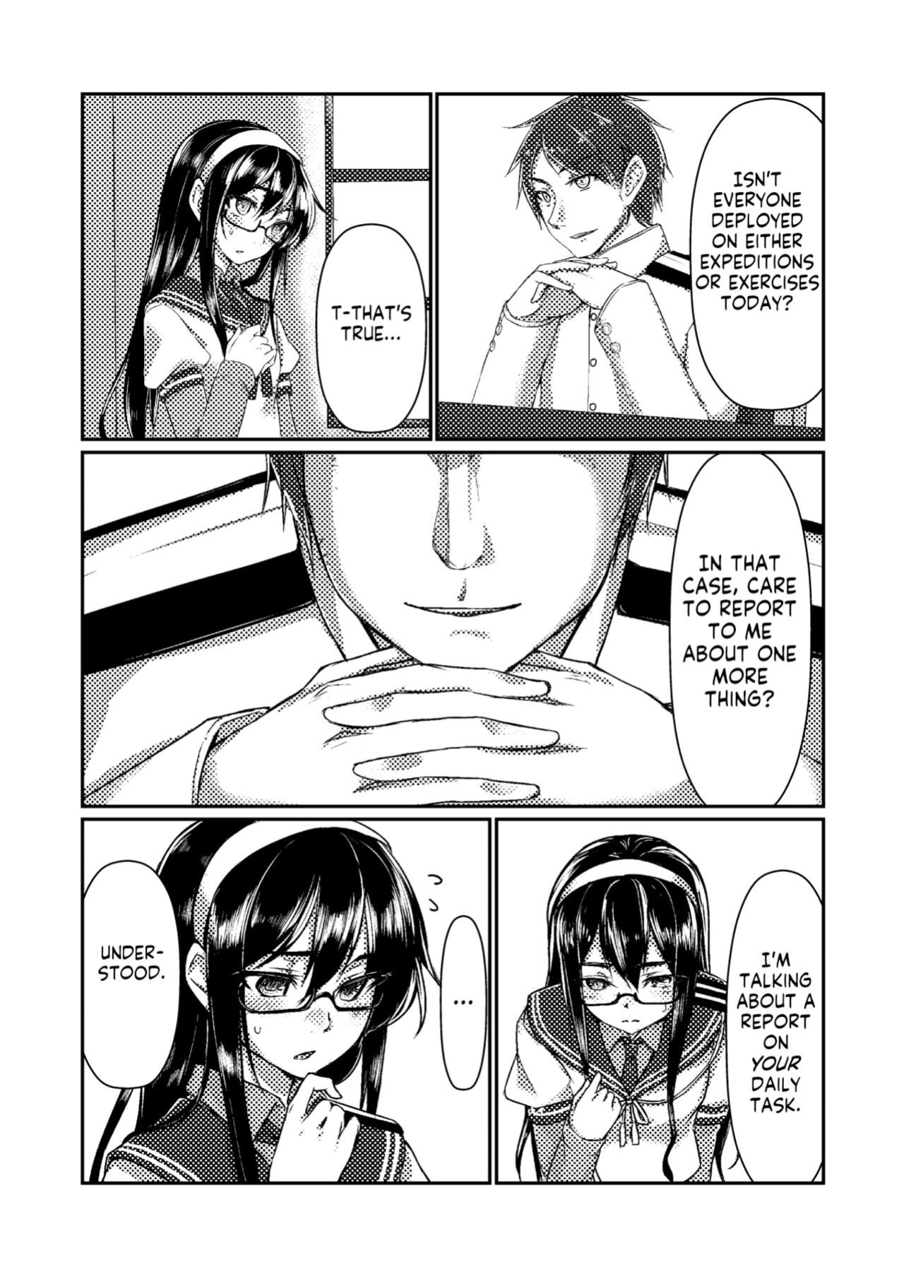 [face to face (ryoattoryo)] Ooyodo to Daily Ninmu (Kantai Collection -KanColle-) [Komori Translations]