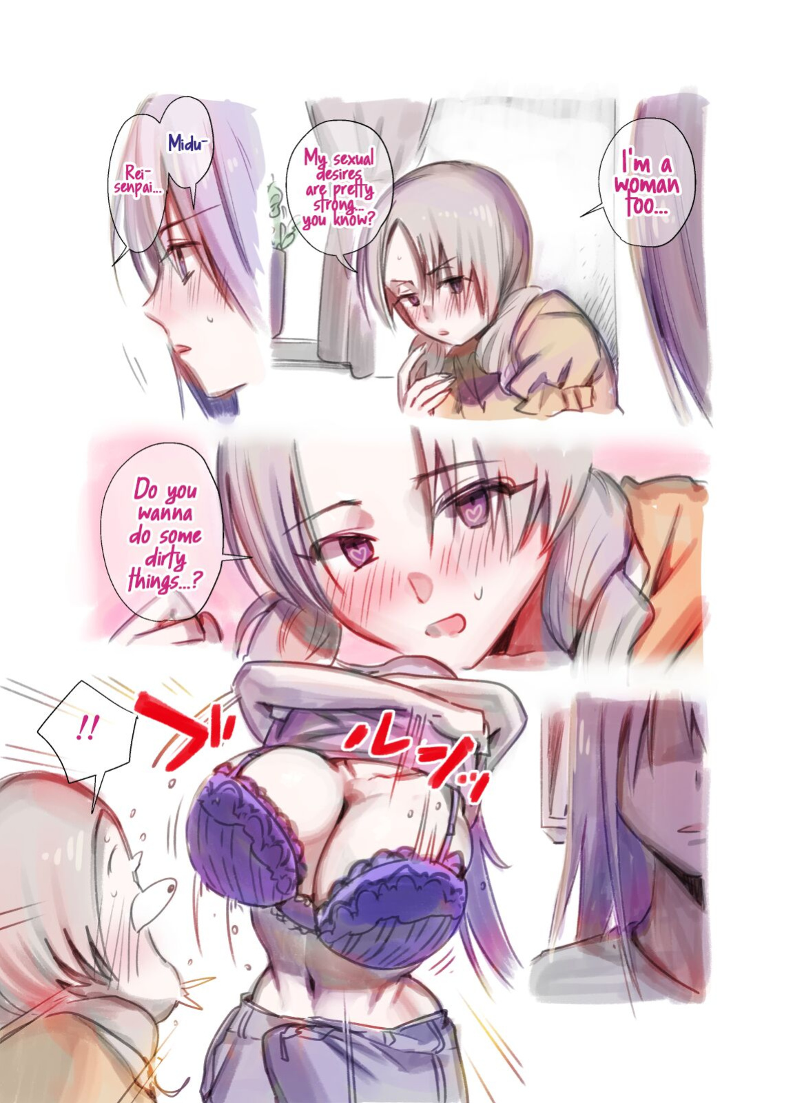 [Tosha Pink (Chimeda)] Daisuki na Senpai ga Futanari datta kedo Mushiro Shiawase desu | My Beloved Senpai is a Futanari!? I'm So Happy! [Mr_Person]