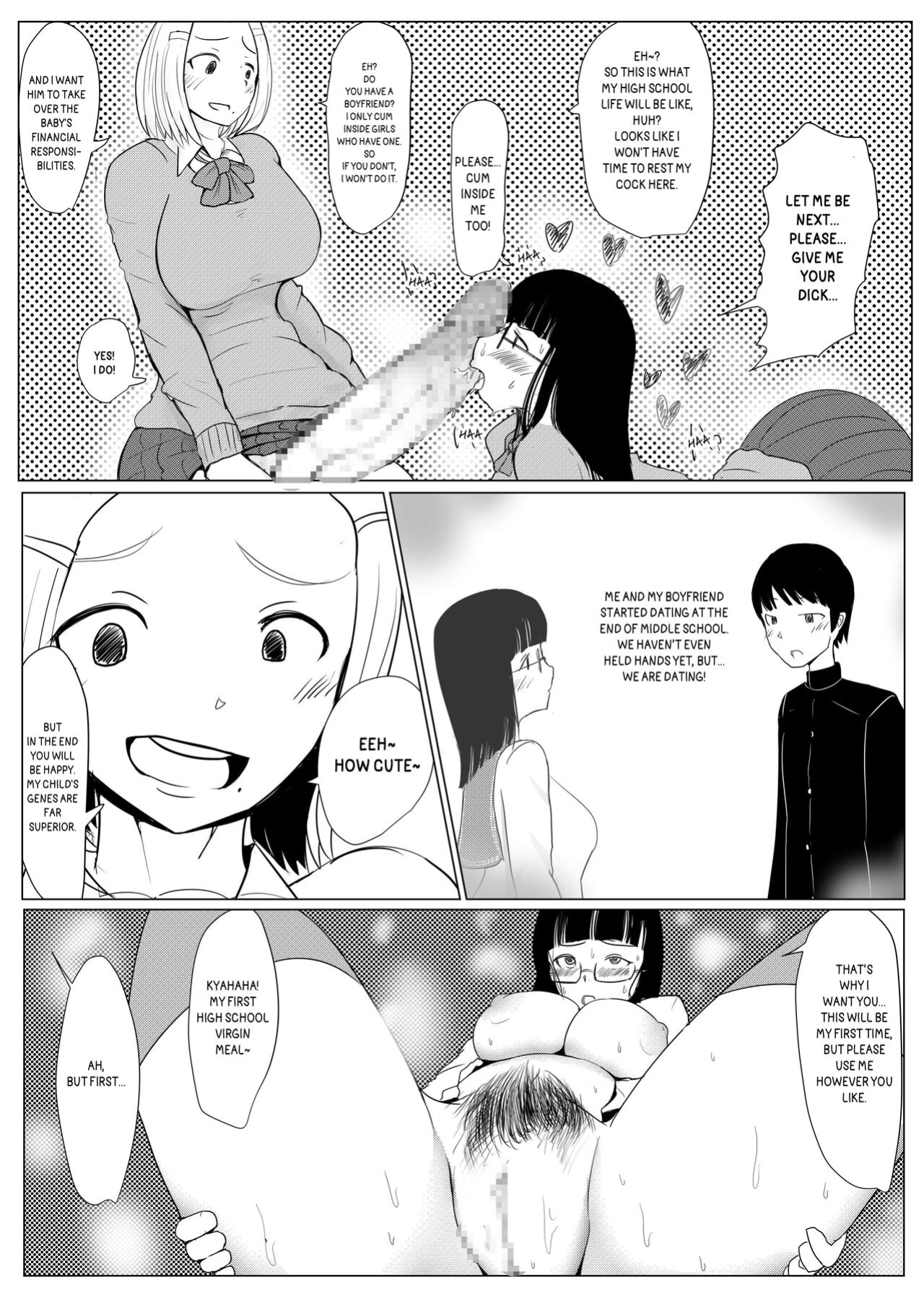 [Pal Maison] The Mating Diary Of An Easy Futanari Girl ~Girls-Only Breeding Meeting - Part Three, Ep 1~ [Futackerman]