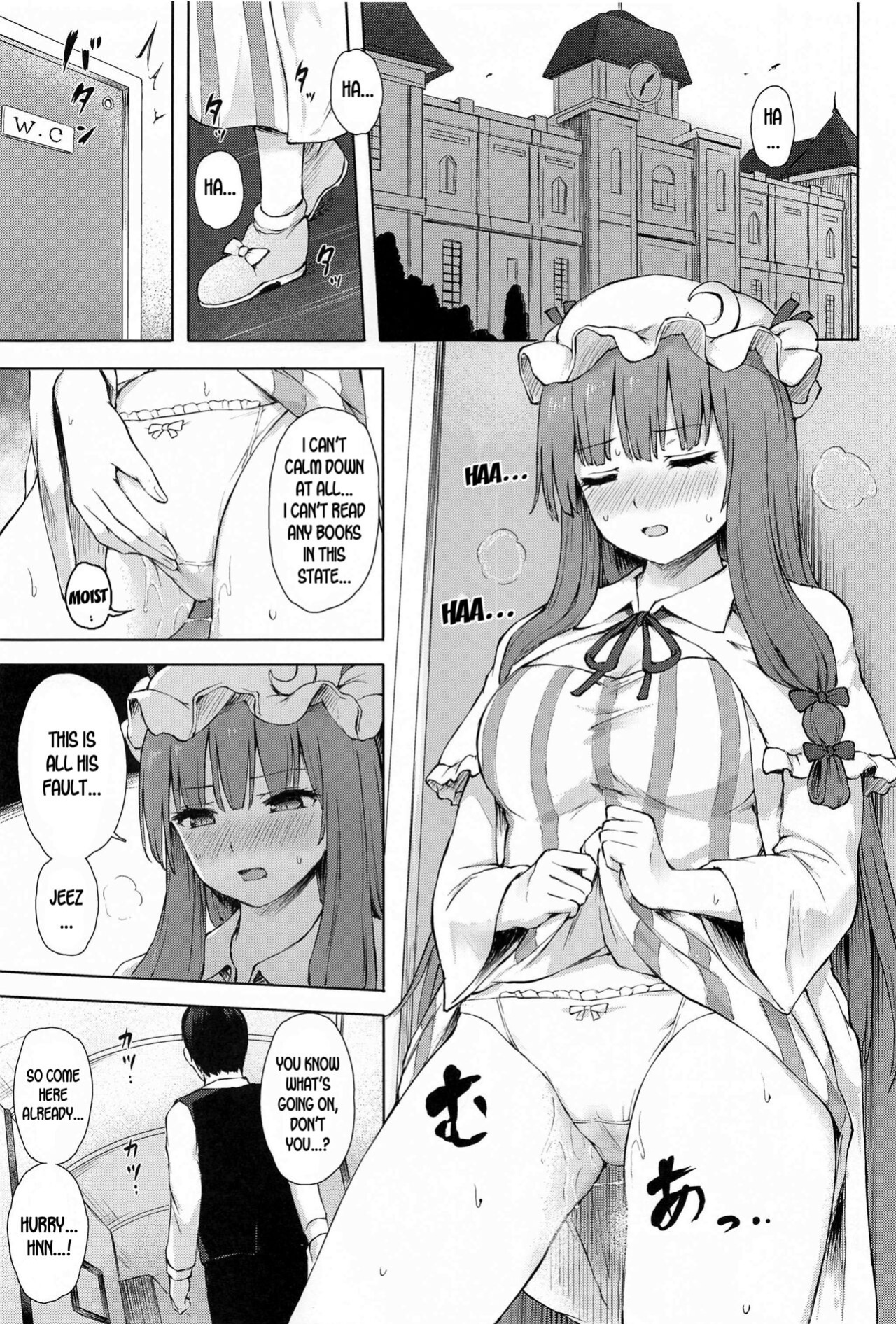 (Shuuki Reitaisai 8) [Tekomenchi (Techi)] Patchouli Knowledge Kaihatsu Kiroku II (Touhou Project) [desudesu]