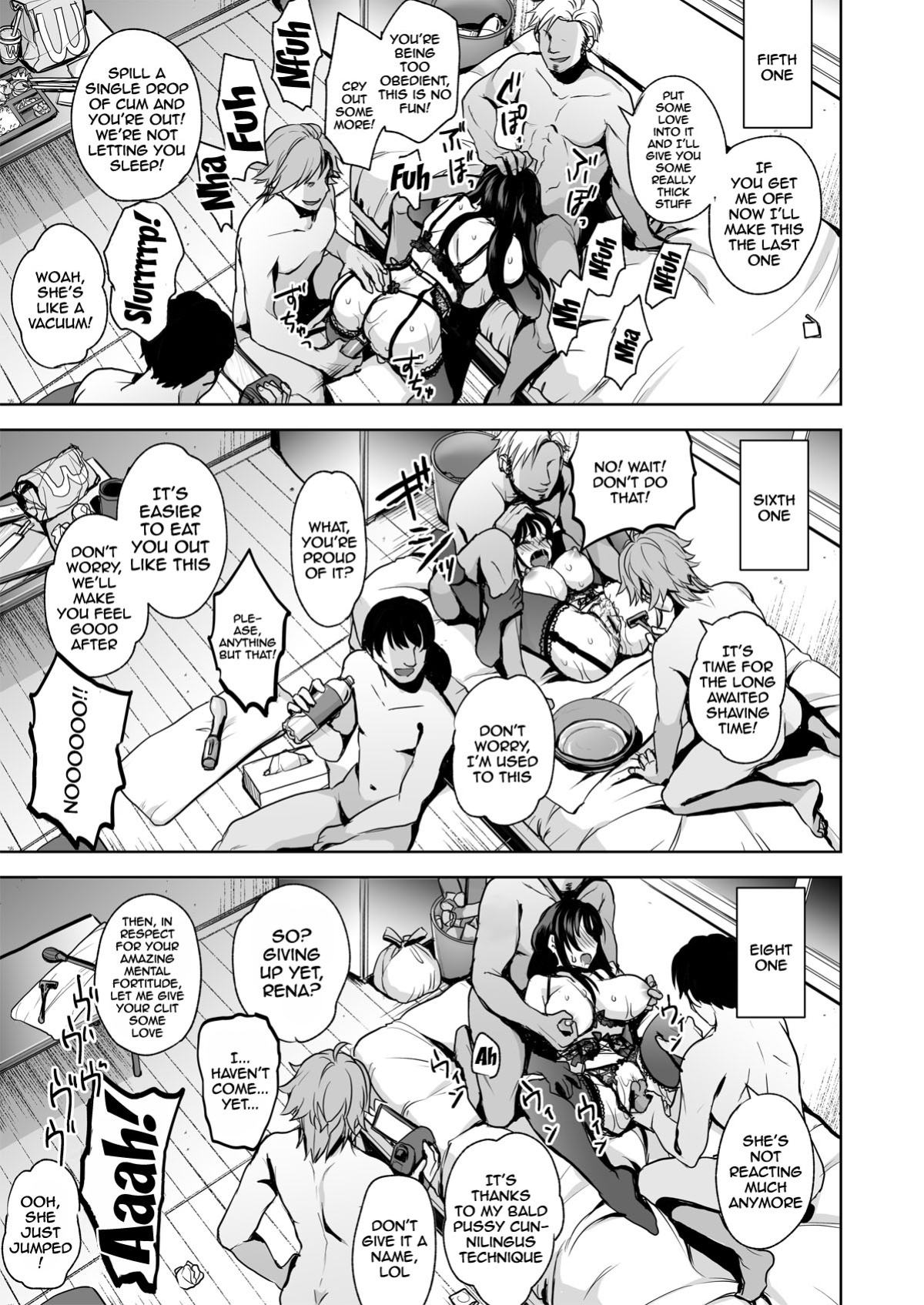[Touketsu Shamen (Touketsu)] Omoide Wa Yogosareru -Bijin na Kanojo ga Ochiru Made- | Disgraced Memories -Until His Beautiful Girlfriend Gives In-