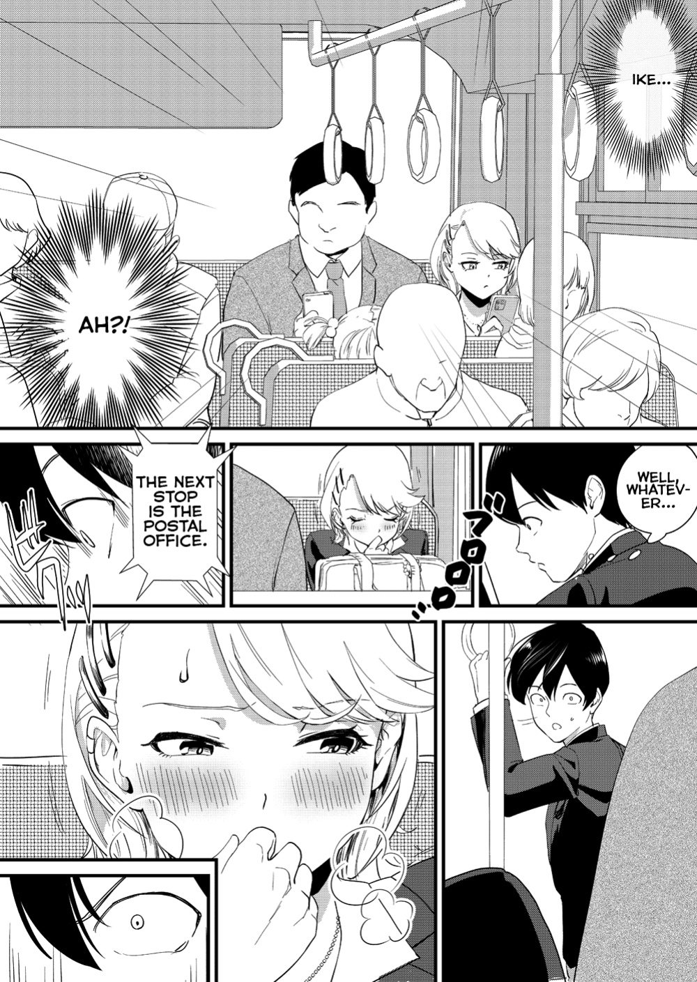 [Bonhoban (Bon Ho)] Galko wa Bus de Zecchouchuu | Gyaru Girl Climaxes on Bus [Lean CR Scans]
