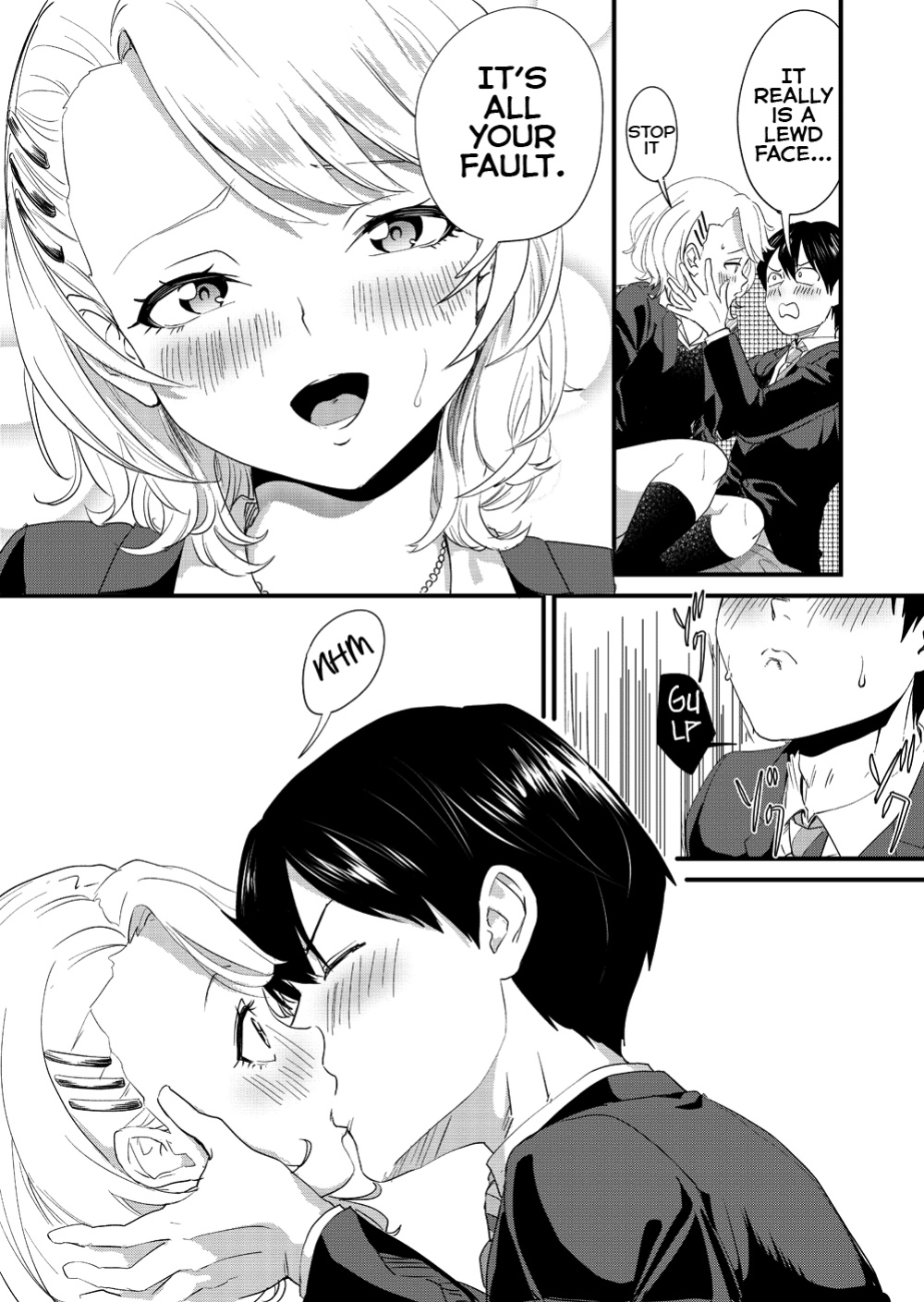 [Bonhoban (Bon Ho)] Galko wa Bus de Zecchouchuu | Gyaru Girl Climaxes on Bus [Lean CR Scans]