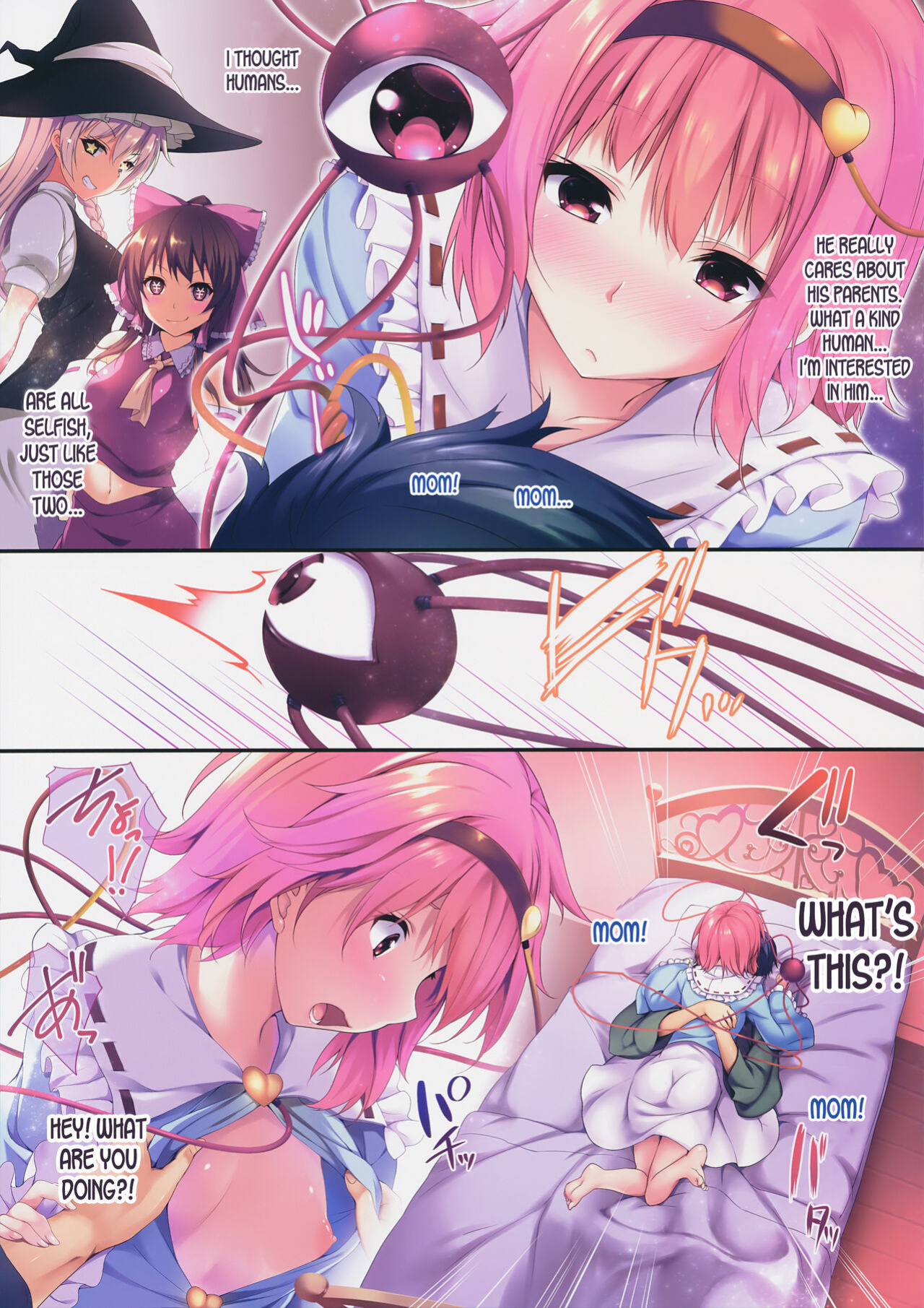 (Reitaisai 13) [Attendance Number 26 (Niro)] Satori-sama no Amai Kaori no Dakigokochi (Touhou Project) [desudesu]