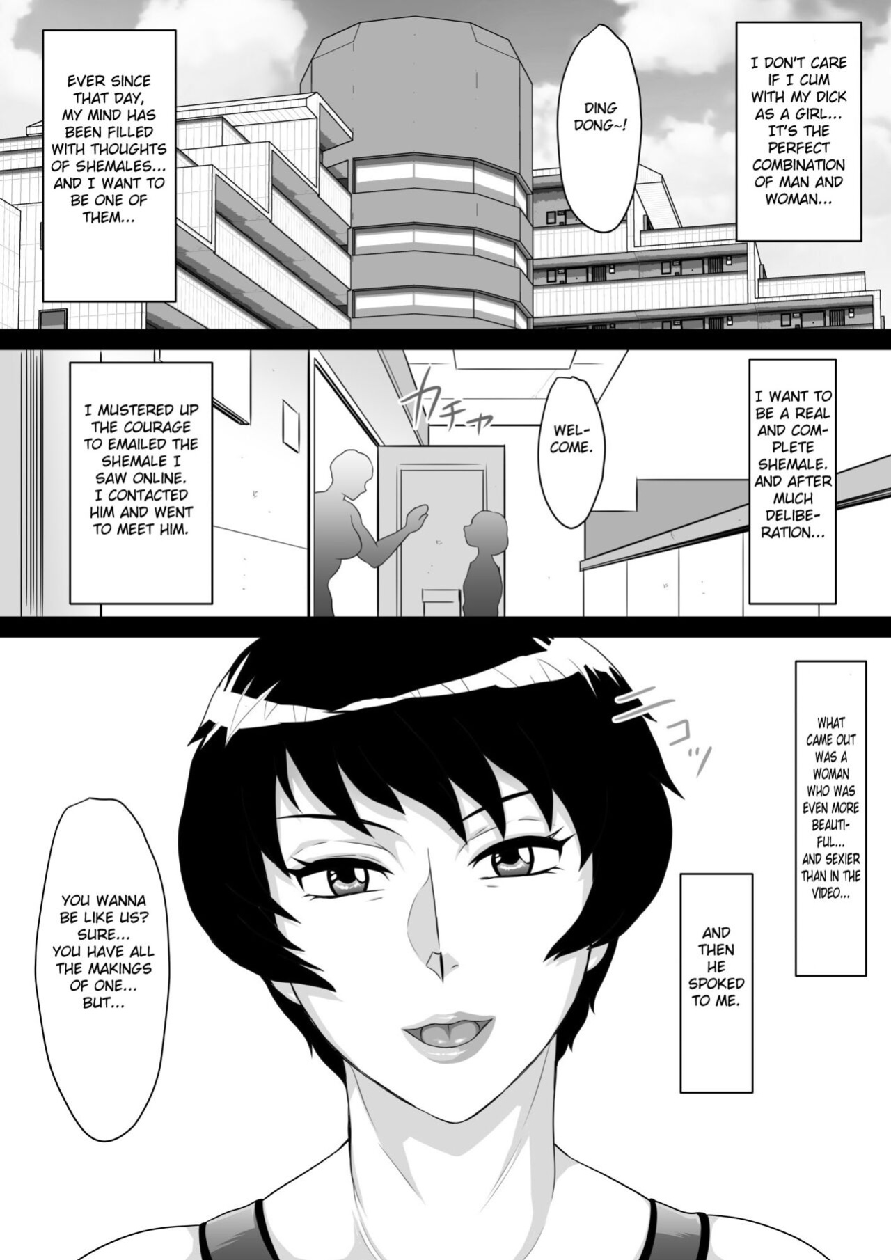 [Fuusen Club "Kuroshiki!" (Fuusen Club)] Boku wa Shemale ni Naritai [Fated Circle]