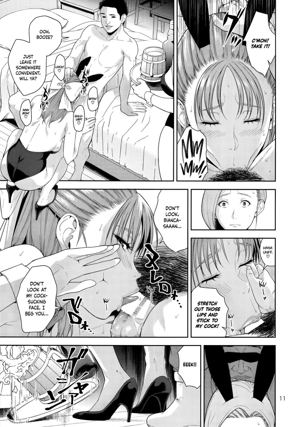 (C92) [JACK-POT (Jyura)] Tenkuu no Shoufu | The Heavenly Whores (Dragon Quest V) [cutegyaruTL]