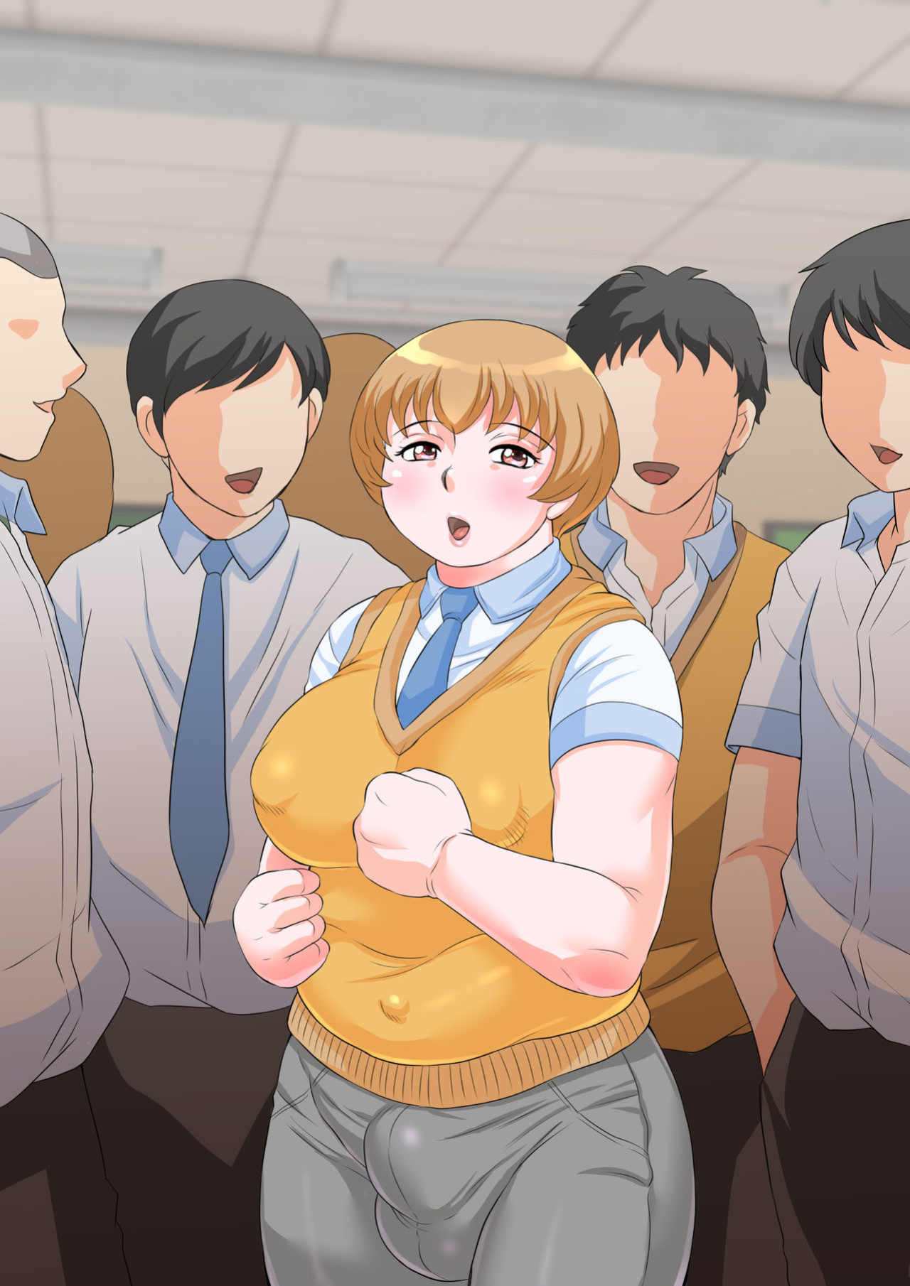 [Fuusen Club "Kuroshiki!" (Fuusen Club)] Niku Tenshi Manato-kun [Fated Circle]
