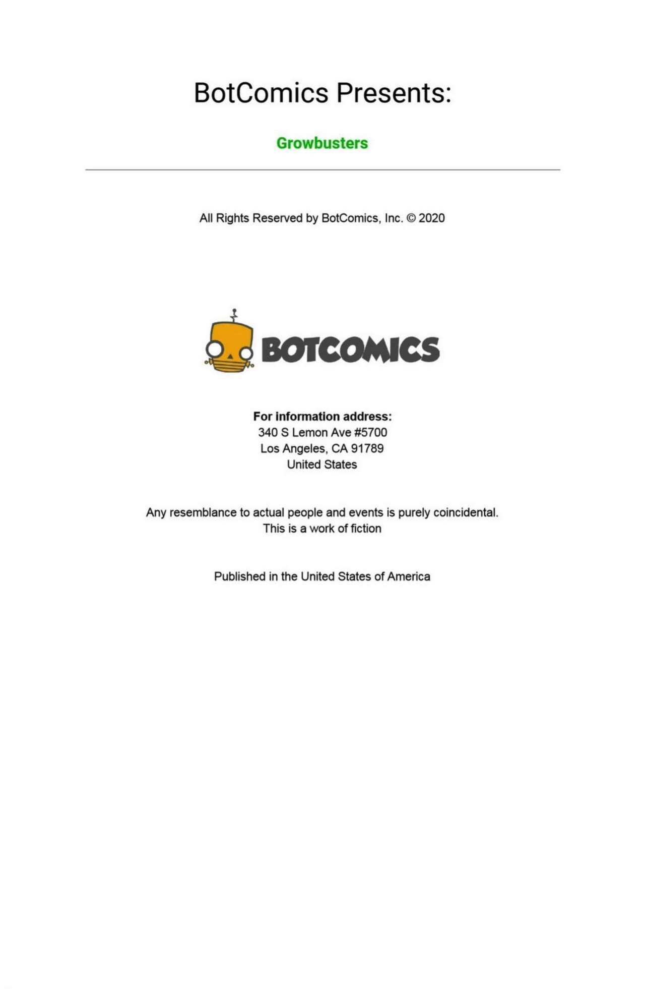 BotComics - Growbusters
