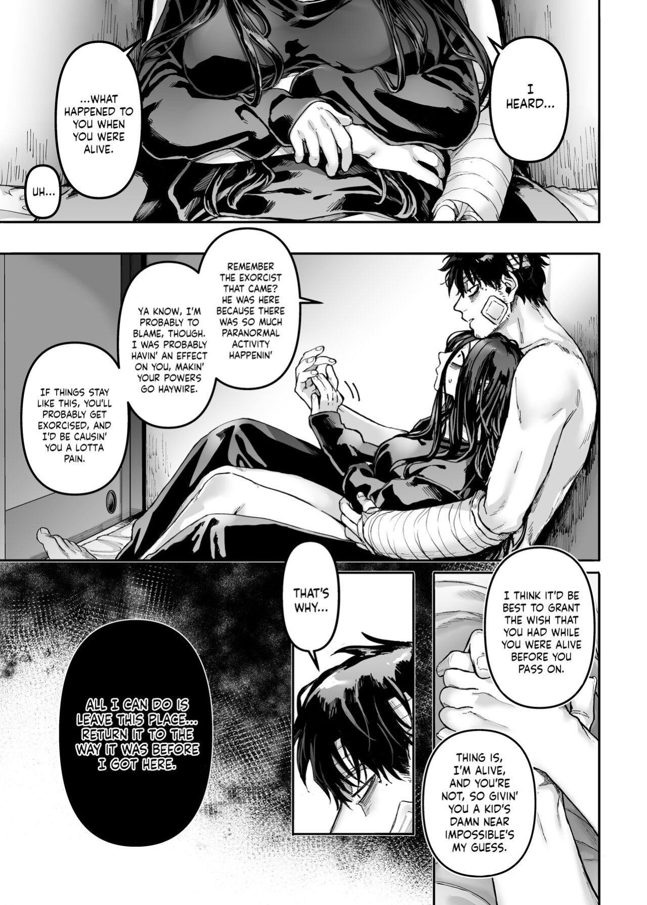 [Yolki Palki (Rororogi Mogera)] Kko to Yamioji Raku | Lady K & The Sick Man - Paradise - [LunaticSeibah]