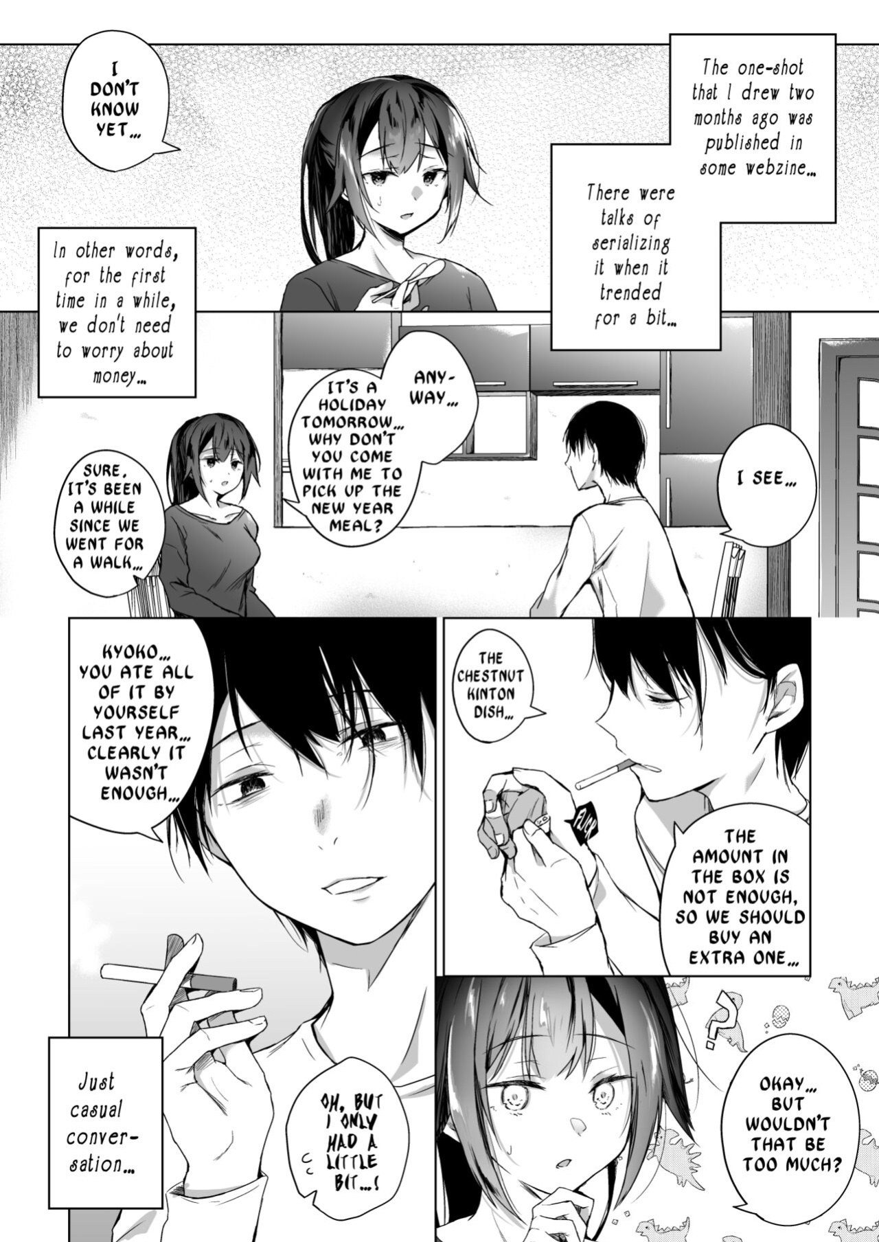 [Hirahira (Hirari)] Doujin Event no Shucchou Henshuubu ni Itta Hi kara Tsuma no Yousu ga... 2 | My Wife Has Been Acting Weird Since the Doujin Convention…2