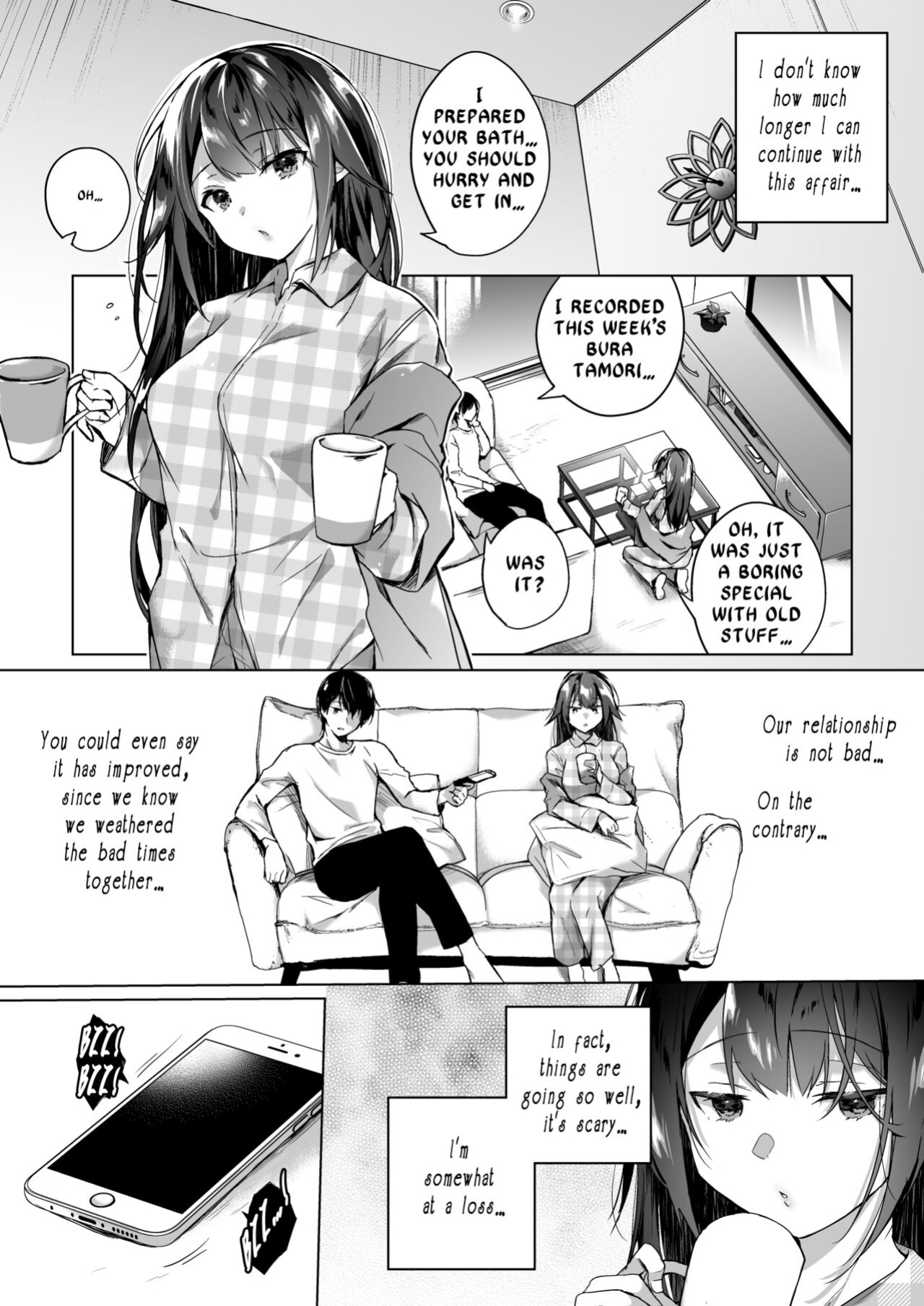 [Hirahira (Hirari)] Doujin Event no Shucchou Henshuubu ni Itta Hi kara Tsuma no Yousu ga... 2 | My Wife Has Been Acting Weird Since the Doujin Convention…2