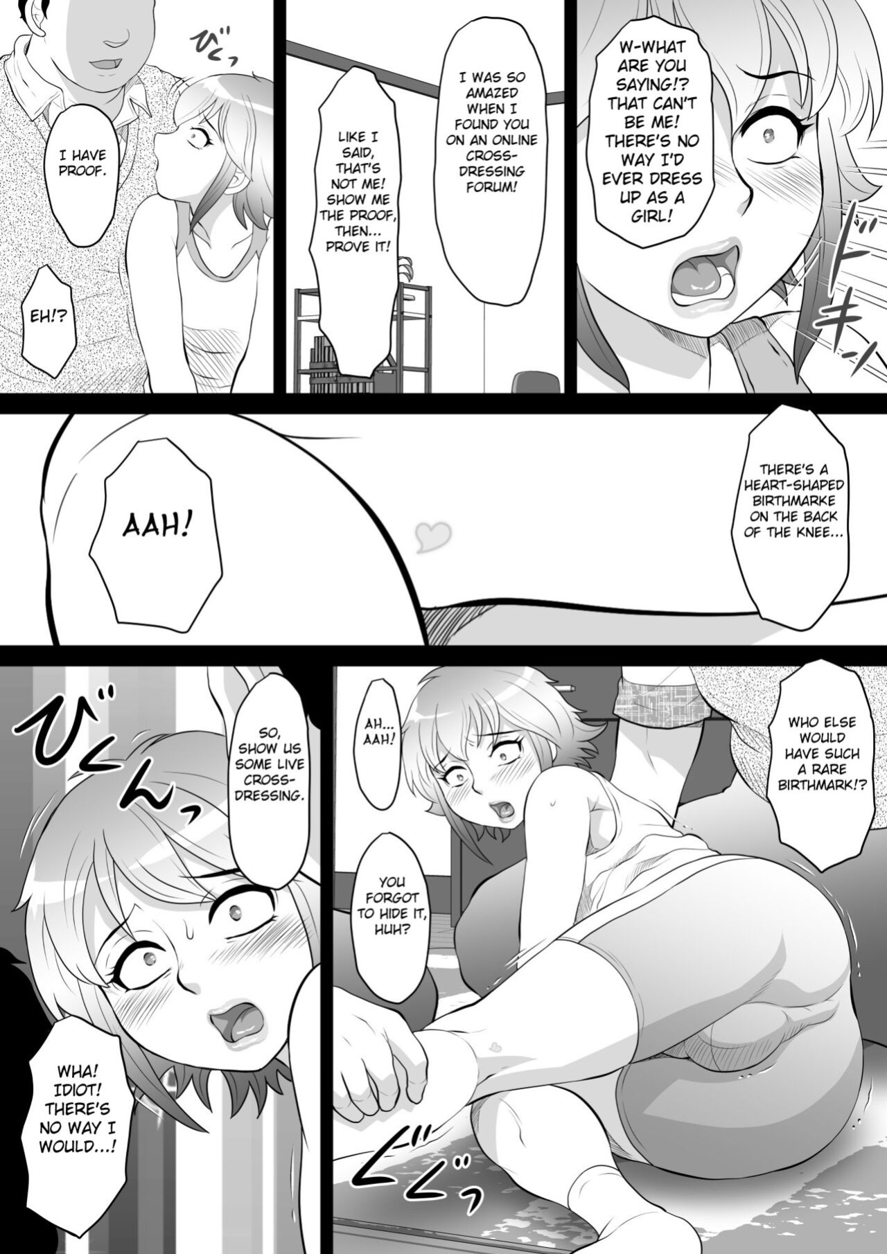 [Fuusen Club "Kuroshiki!" (Fuusen Club)] Ore ga Otokonoko ni Naru Wake ga Nai! [Fated Circle]
