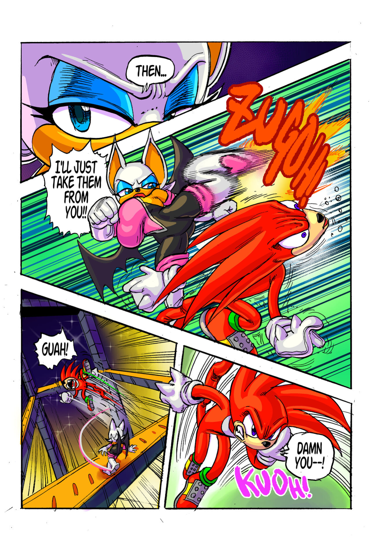 [Garison Dunn] Rouge Vs Knuckles (Sonic the Hedgehog)